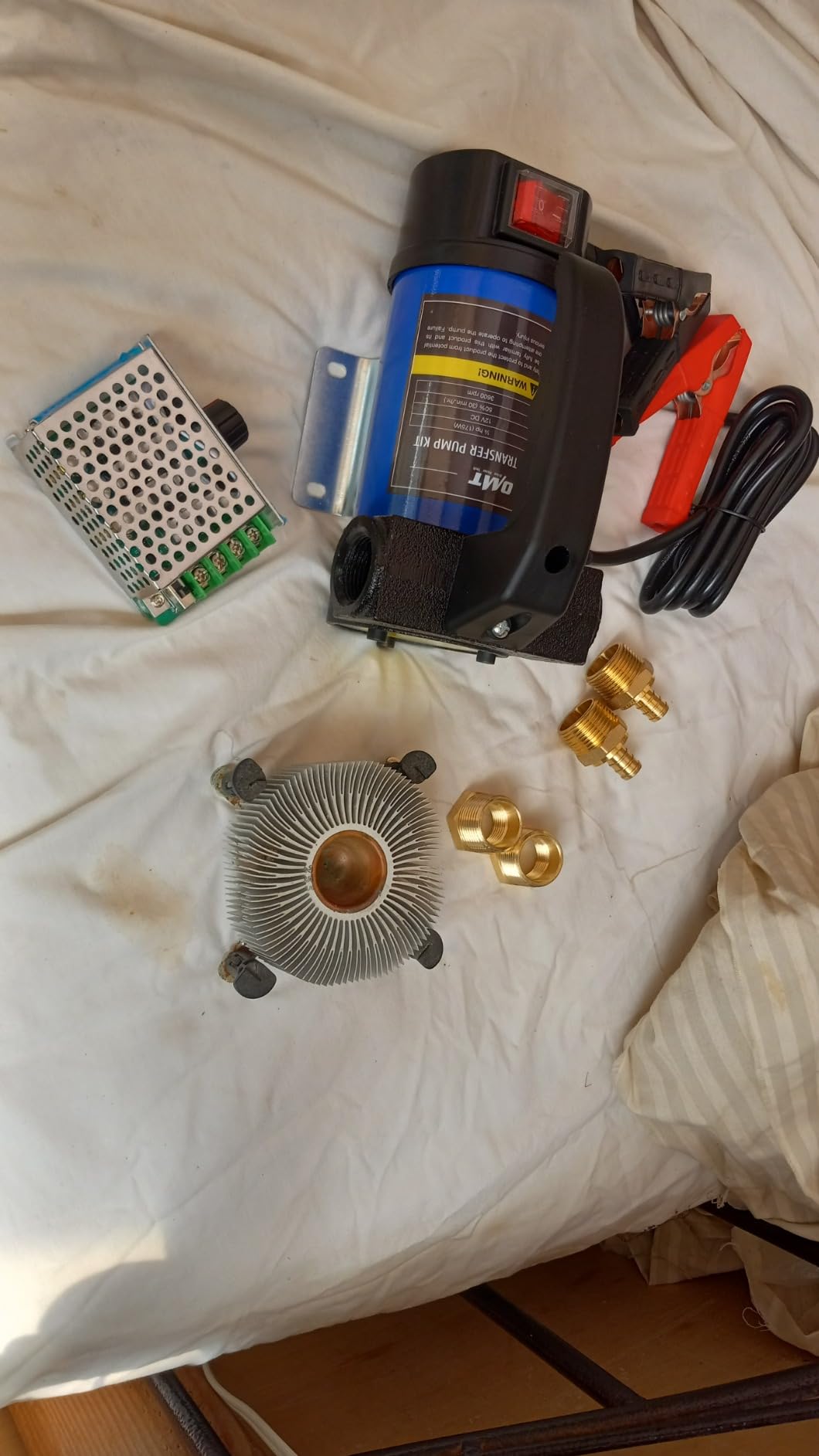 OMT Diesel Transfer Pump, 12V Fuel Transfer Pump customer photo 2