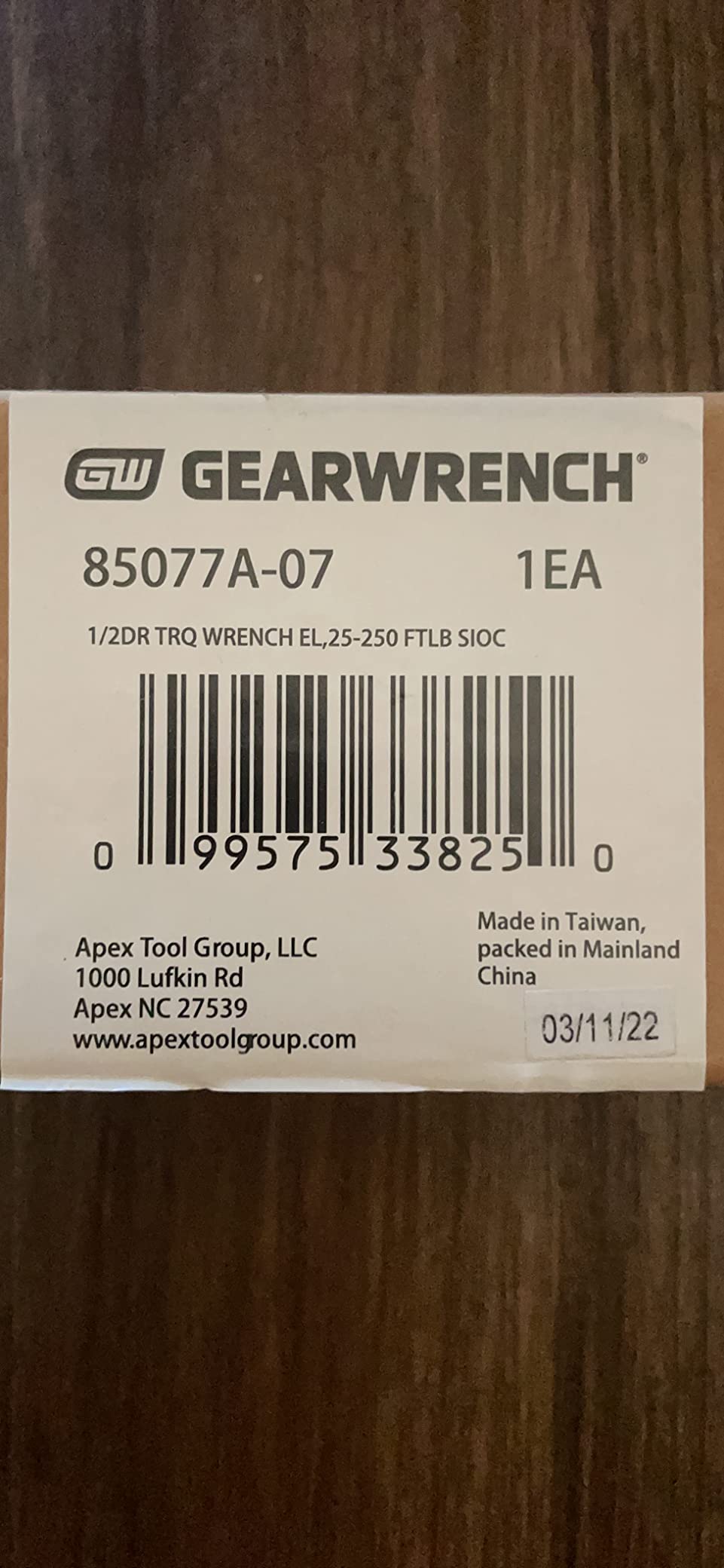GearWrench 1/2 Drive Electronic Torque Wrench | 85077 customer photo 2