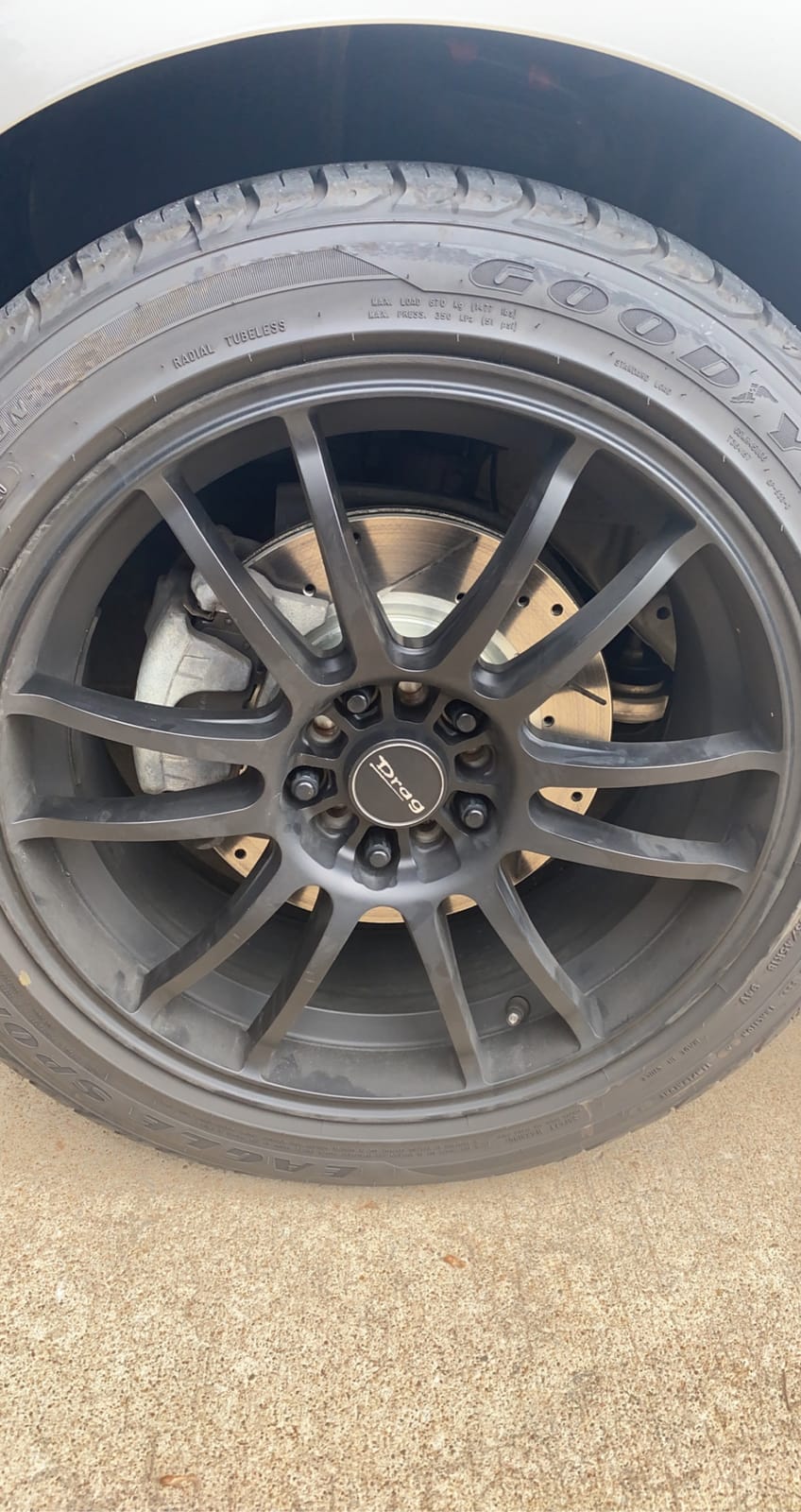 PowerStop Z23 Performance Brake Pad & Rotor Kit Front & Rear K6495 | Nissan Altima 2013-25 Carbon Fiber Ceramic Brake Pads + Drilled & Slotted Rotors customer photo 1