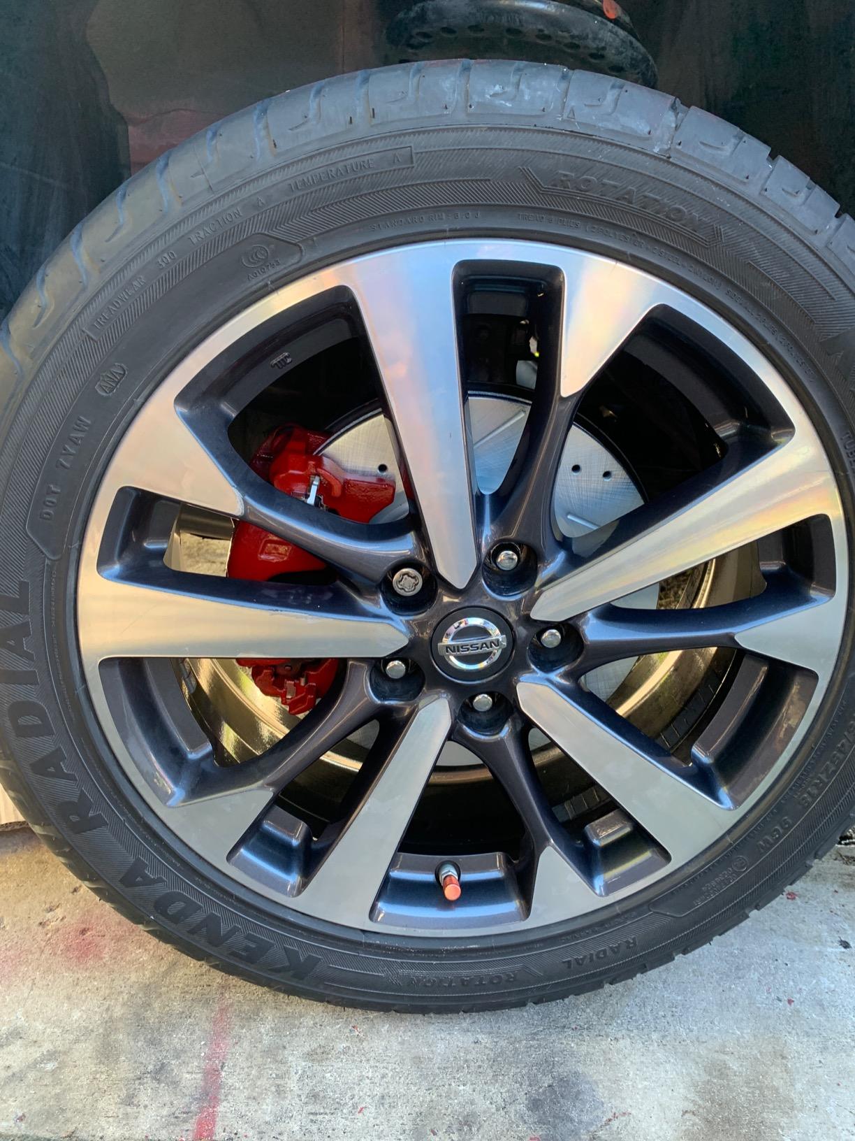 PowerStop Z23 Performance Brake Pad & Rotor Kit Front & Rear K6495 | Nissan Altima 2013-25 Carbon Fiber Ceramic Brake Pads + Drilled & Slotted Rotors customer photo 2