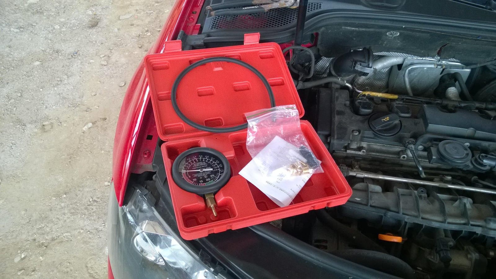8MILELAKE Fuel Pump and Vacuum Tester Gauge Leak Carburetor Pressure Diagnostics customer photo 1