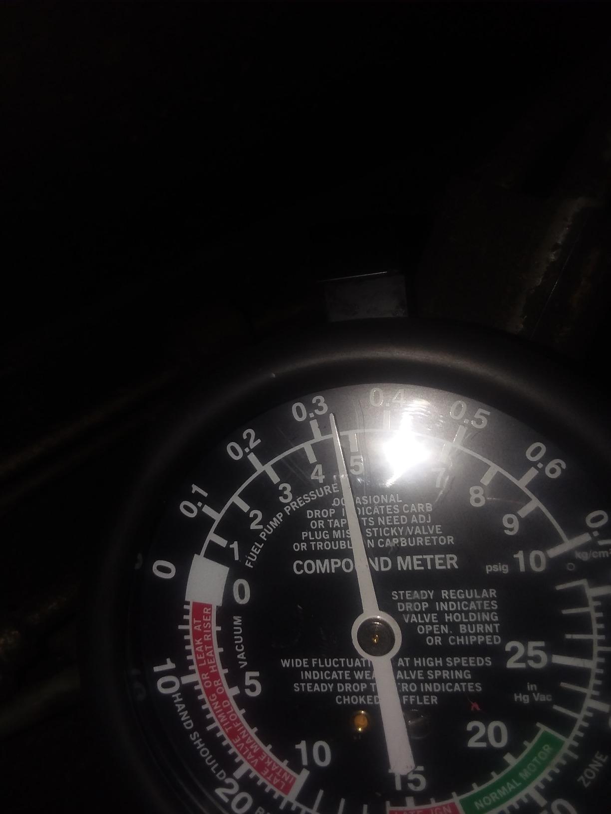8MILELAKE Fuel Pump and Vacuum Tester Gauge Leak Carburetor Pressure Diagnostics customer photo 2
