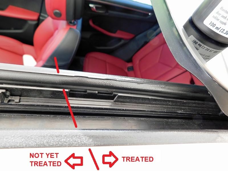 SONAX Rubber Protectant | GummiPfleger | Rubber Trim and Seal Conditioner | Prevents Sticking in Winter | Easy Application | Prolongs Rubber Seals | 340100 customer photo 1
