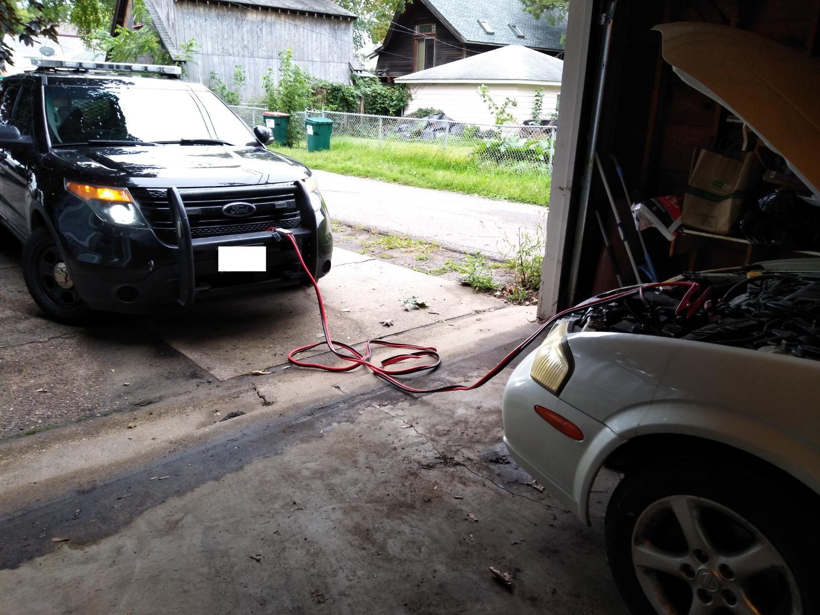 Energizer Jumper Cables, 30 Feet, 1 Gauge, 800A, Booster Battery Cables with Permanent Installation Kit and Quick Connect Plug customer photo 1