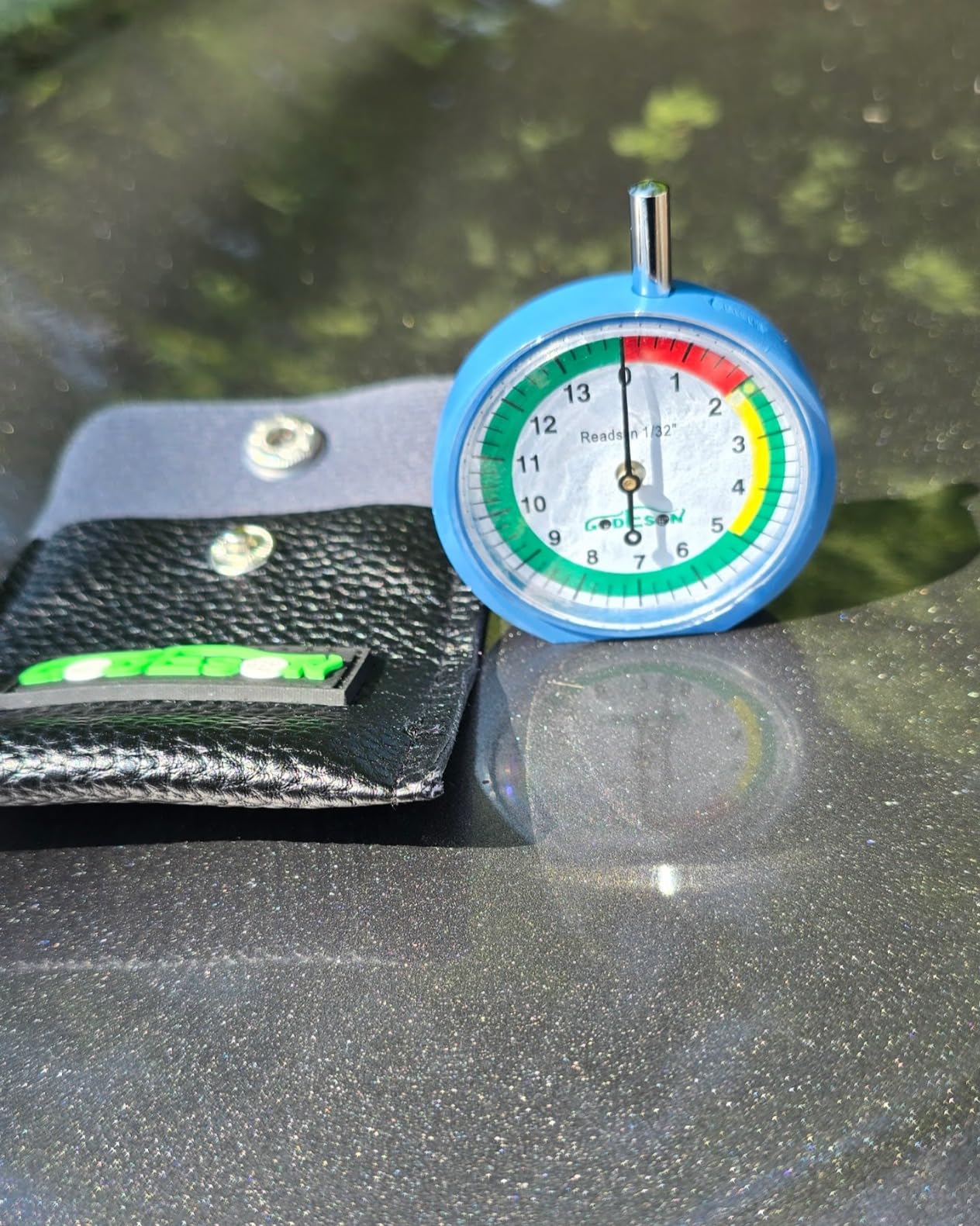 Dial Type Tire Tread Depth Gauge 88703 Professional for Motorcycle, Car, Truck and Bus customer photo 2