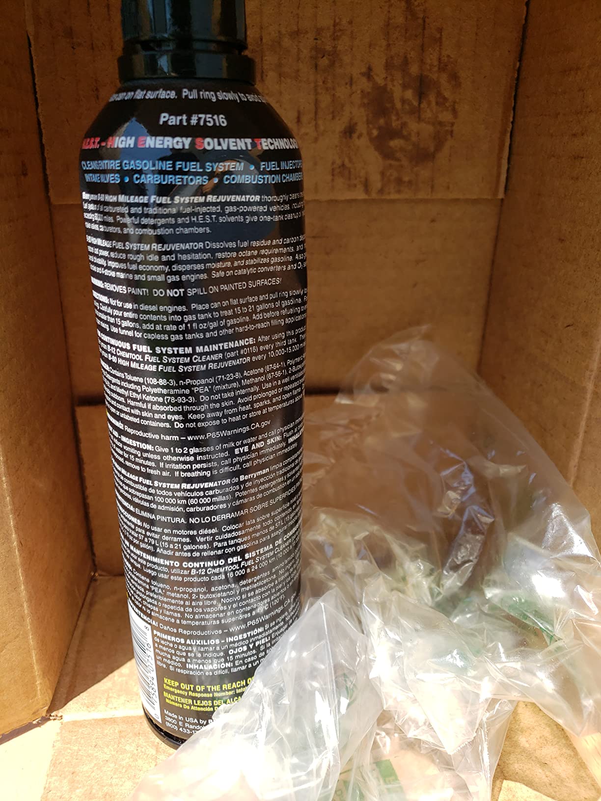 Berryman 7516 High Mileage Fuel System Rejuvenator, Pour Can 15 fl.oz customer photo 1