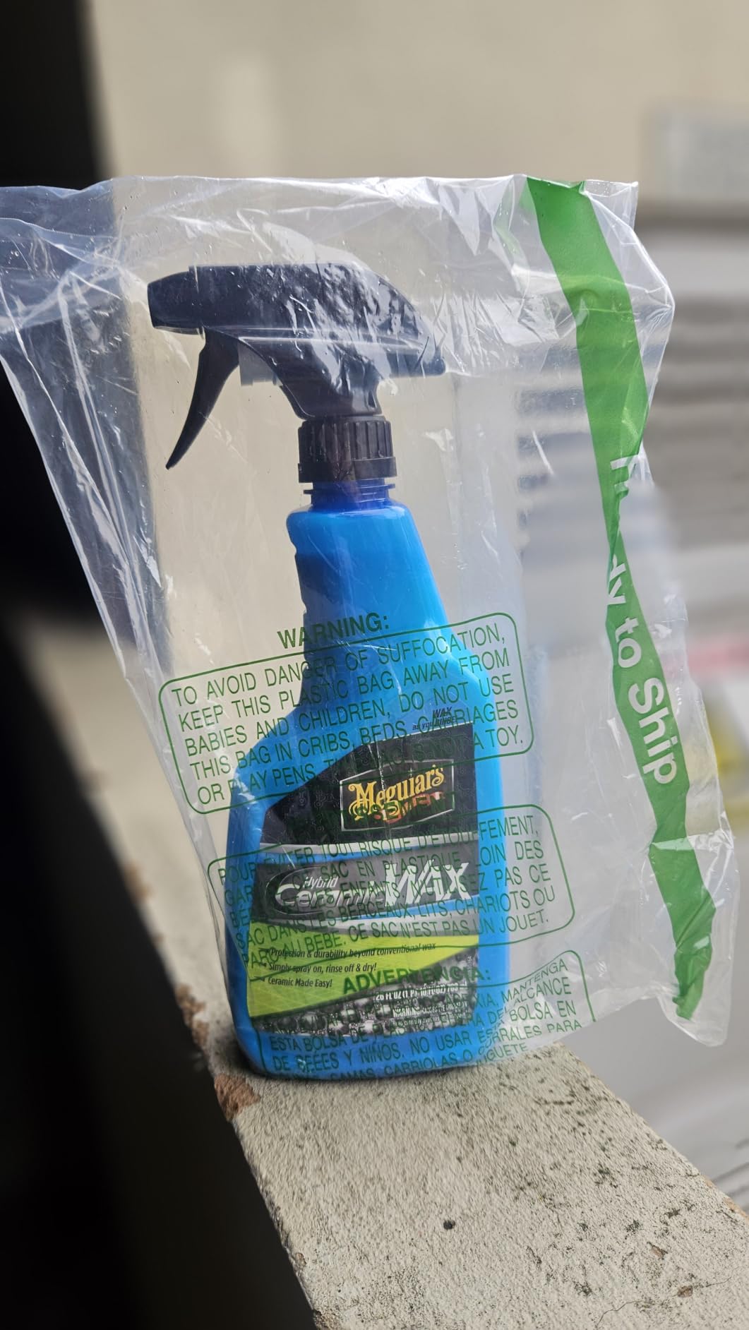 Meguiar's Hybrid Ceramic Wax, Easy-to-Use Spray Wax for Car Detailing with the Superior Protective Power of Advanced SiO2 Hybrid Barrier Technology, 26 Oz Spray Bottle customer photo 2