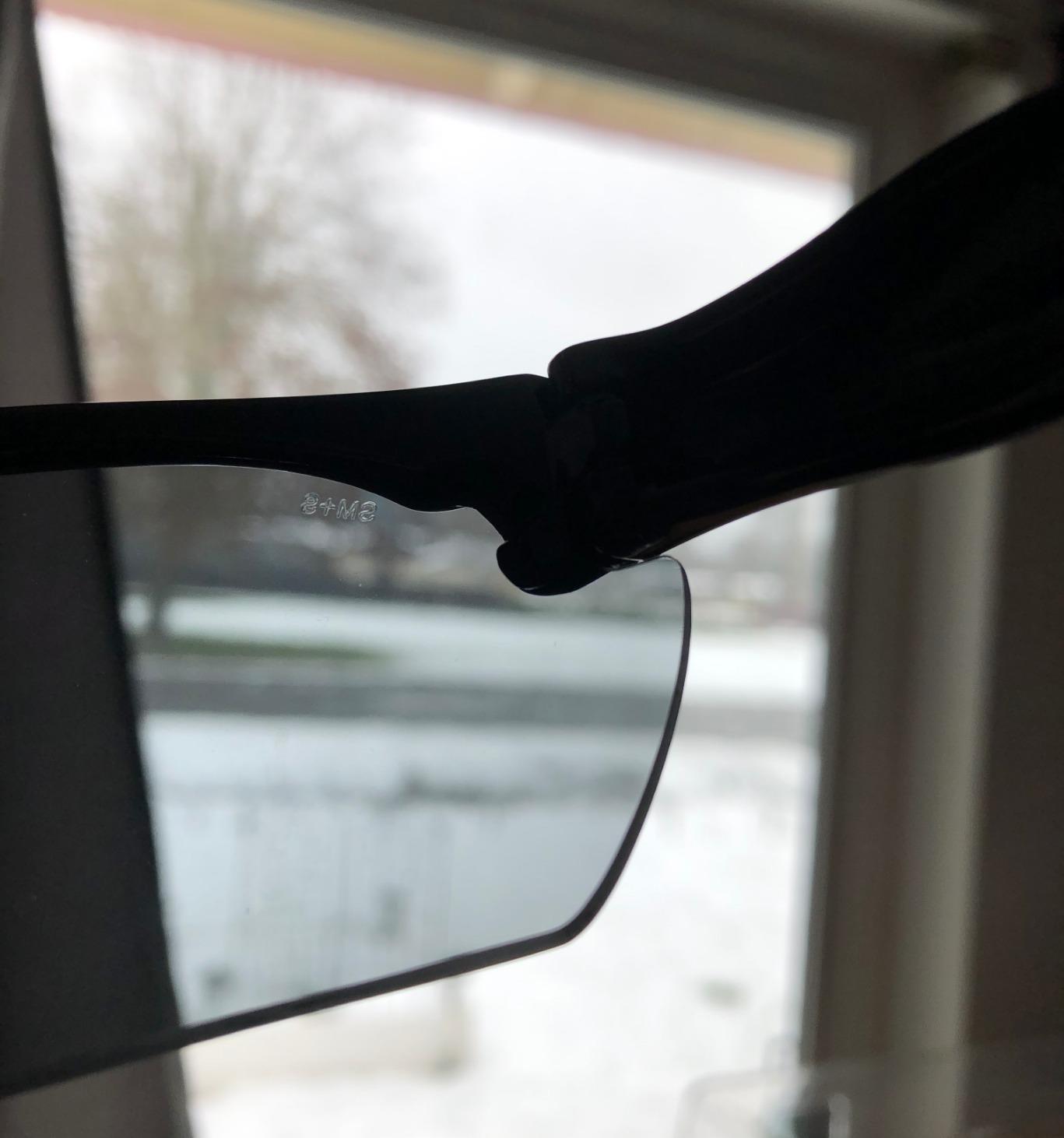 Sellstrom XP420 Safety Glasses - Anti-Fog, 99% UV, High Impact Eye Protection for Men & Women - for Work, Industrial, Cutting, Grinding, Tactical Uses - ANSI Z87.1 & Ballistic-Rated - Smoke Lens Tint customer photo 2