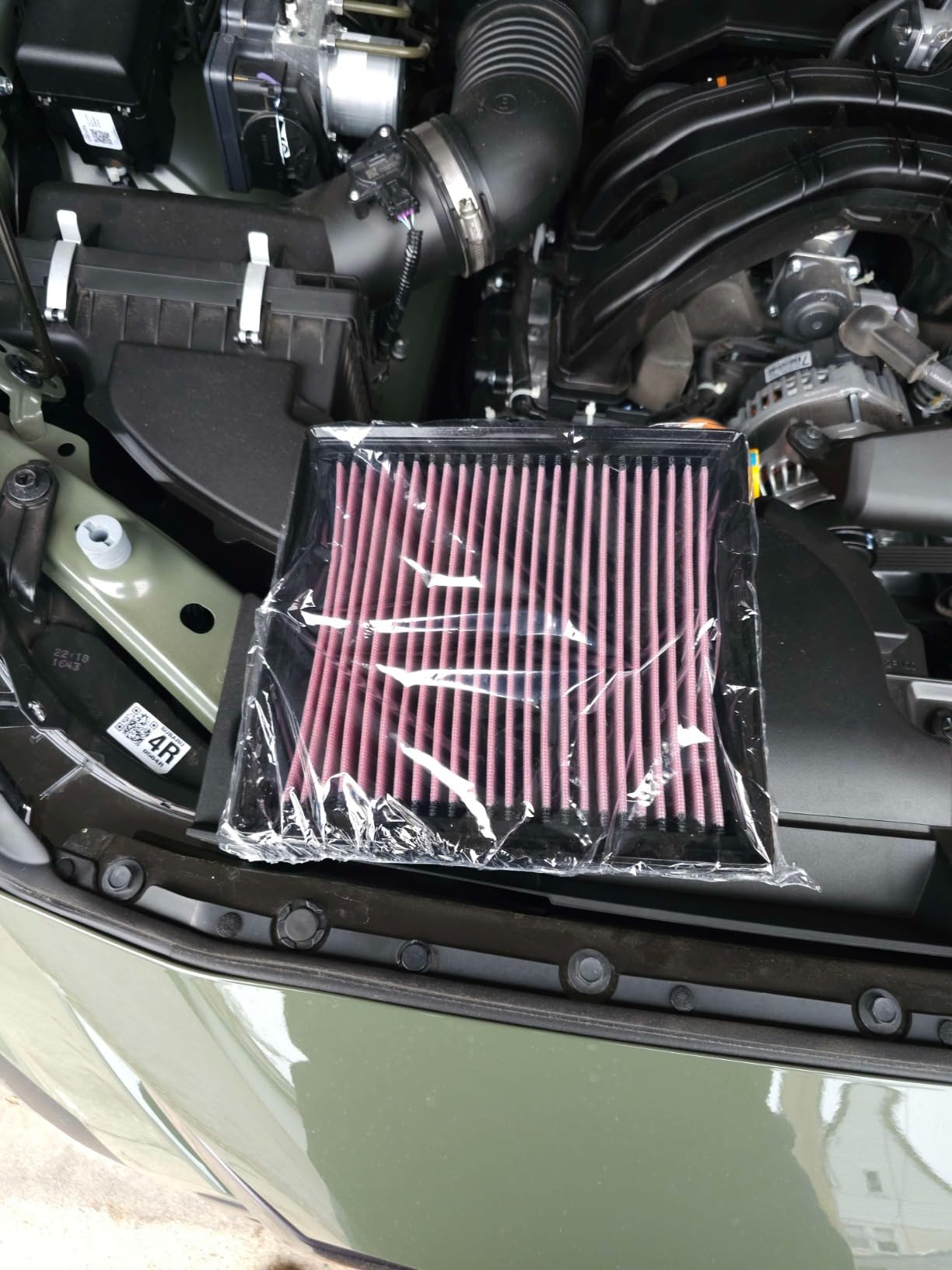 K&N High-Flow Original Lifetime Engine Air Filter: Increase Power: Premium, Washable: Compatible with 2016-2026 Subaru: Ascent, Crosstrek, Forester, Impreza, Legacy, Outback, WRX, XV, 33-5064 customer photo 1