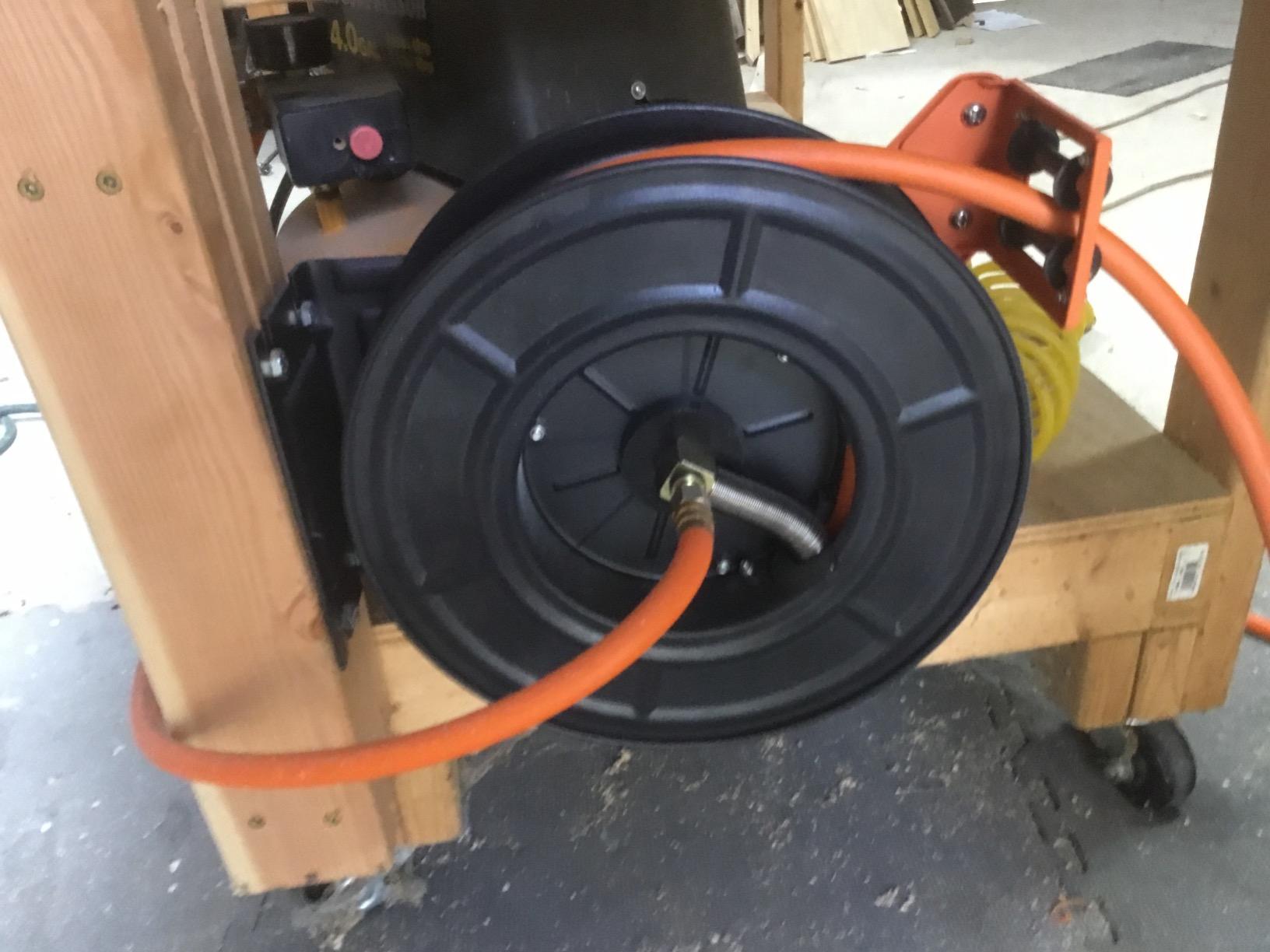 Giraffe Tools Retractable Air Hose Reel 50ft 3/8
