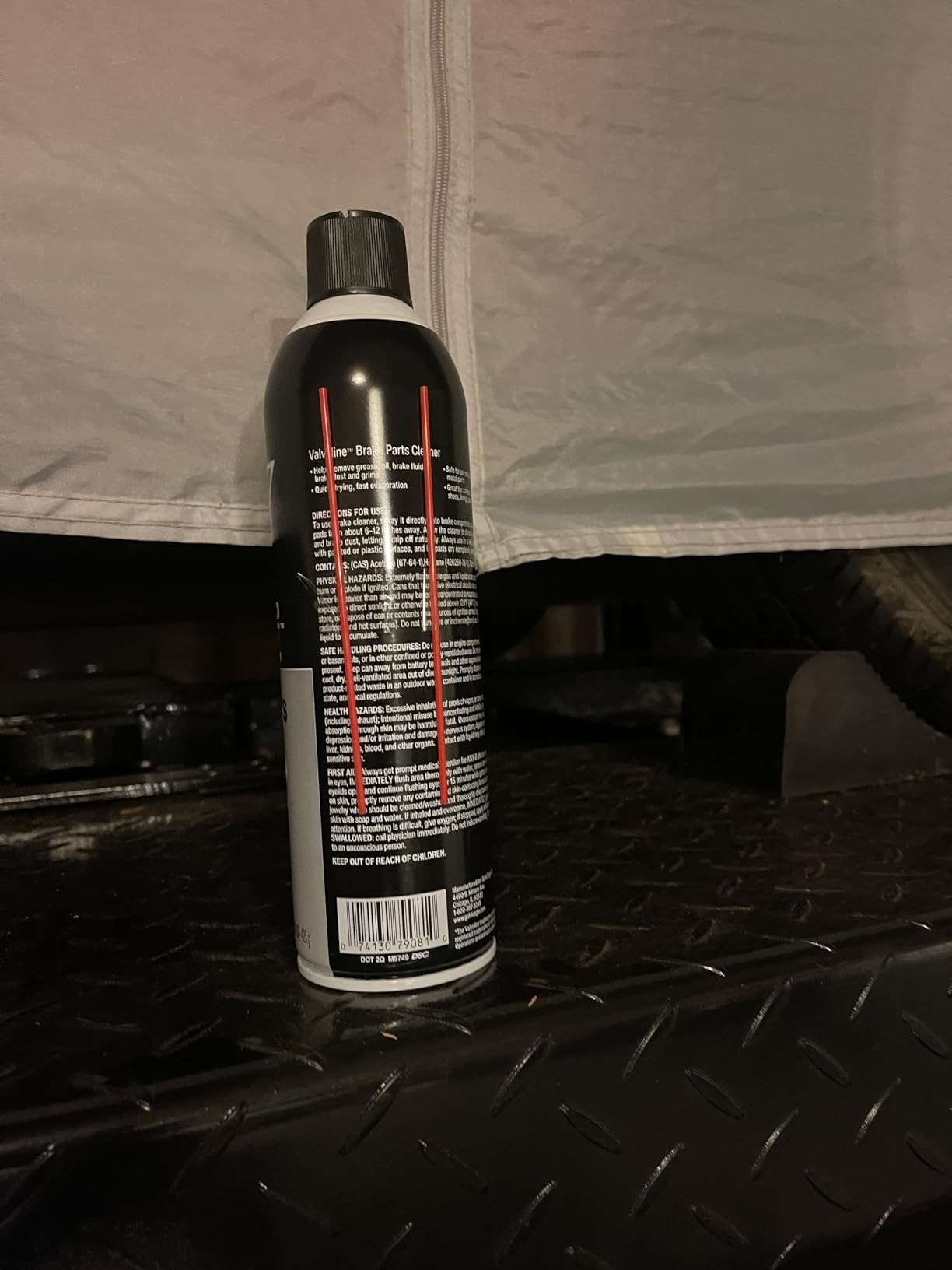 Valvoline Heavy Duty Brake Parts Cleaner, 15 oz customer photo 2