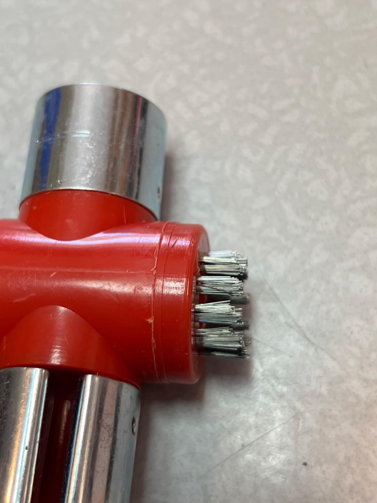 Steelman 4-Way Battery Terminal Post Cleaner Automotive Maintenance Tool, Clean Out Terminal Clamps, Clean and Reshape Posts, Brush Away Corrosion customer photo 1