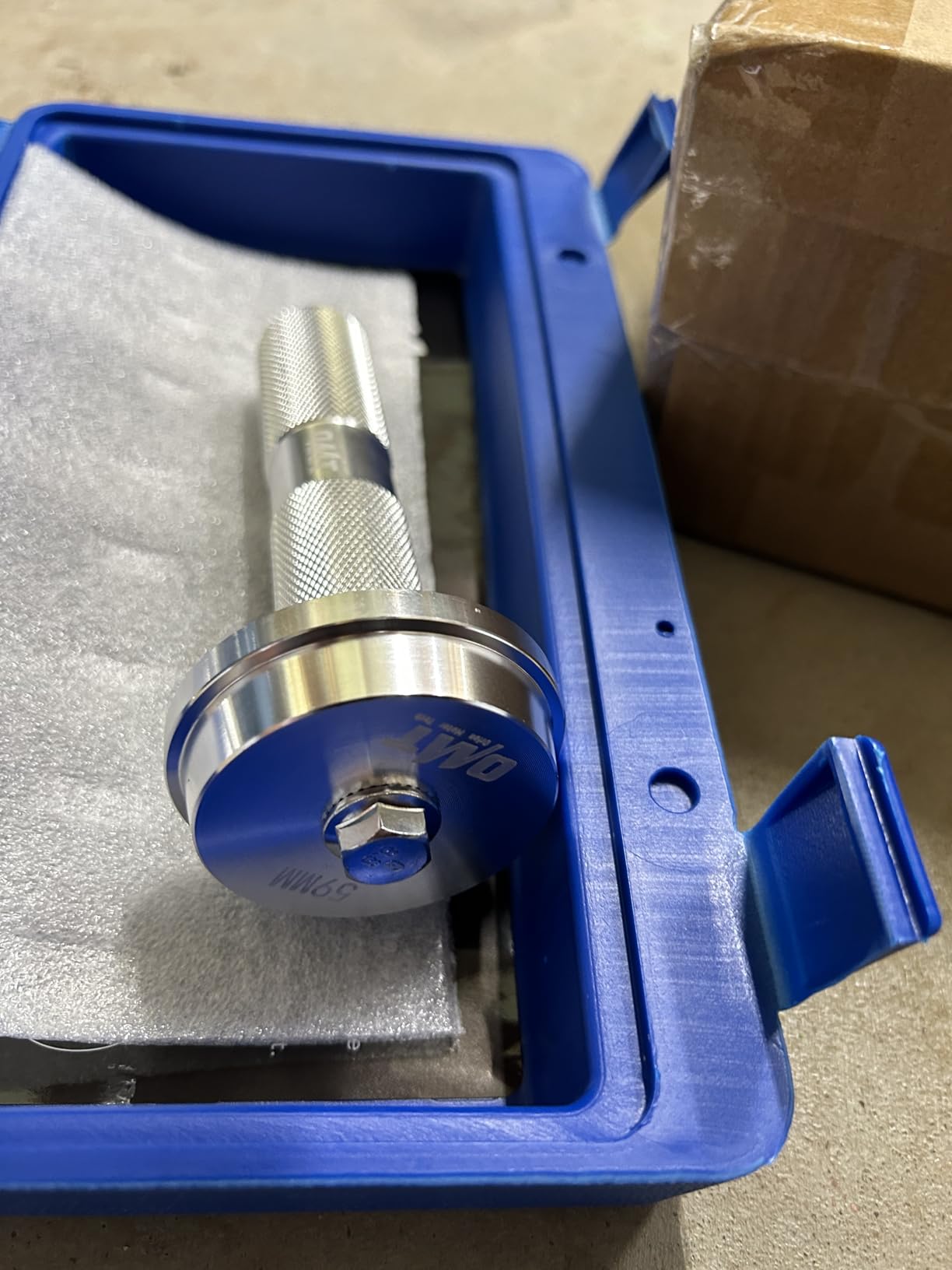 OMT Bearing Press Kit, 10pc Bearing Race and Seal Driver Set | Seal Installer Bearing Driver Kit for Bearing Installation with Seal Driver and 9 Bearing Adapters, Silver customer photo 1