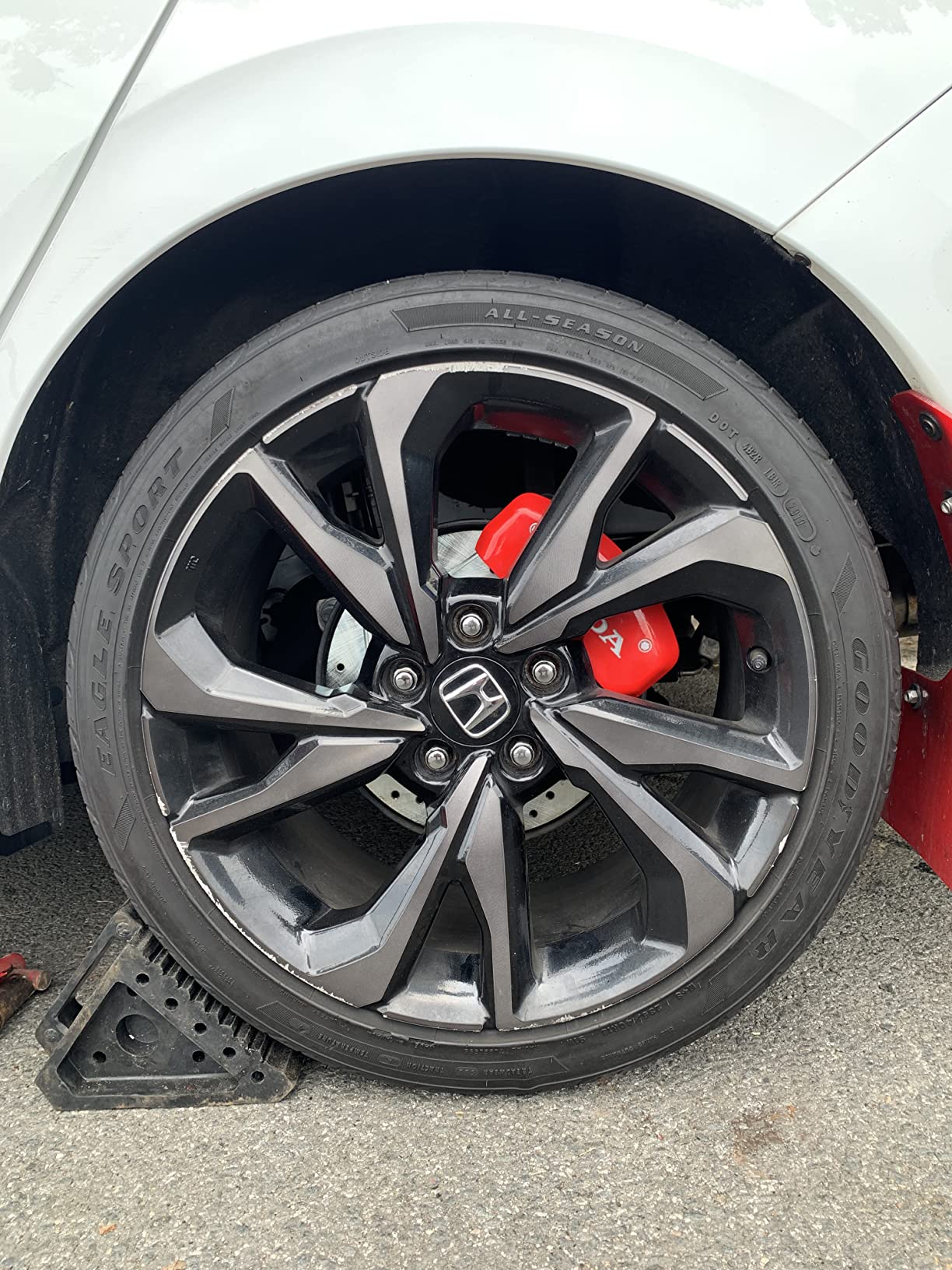 PowerStop Z23 Performance Brake Pad & Rotor Kit Front & Rear K7574 customer photo 1