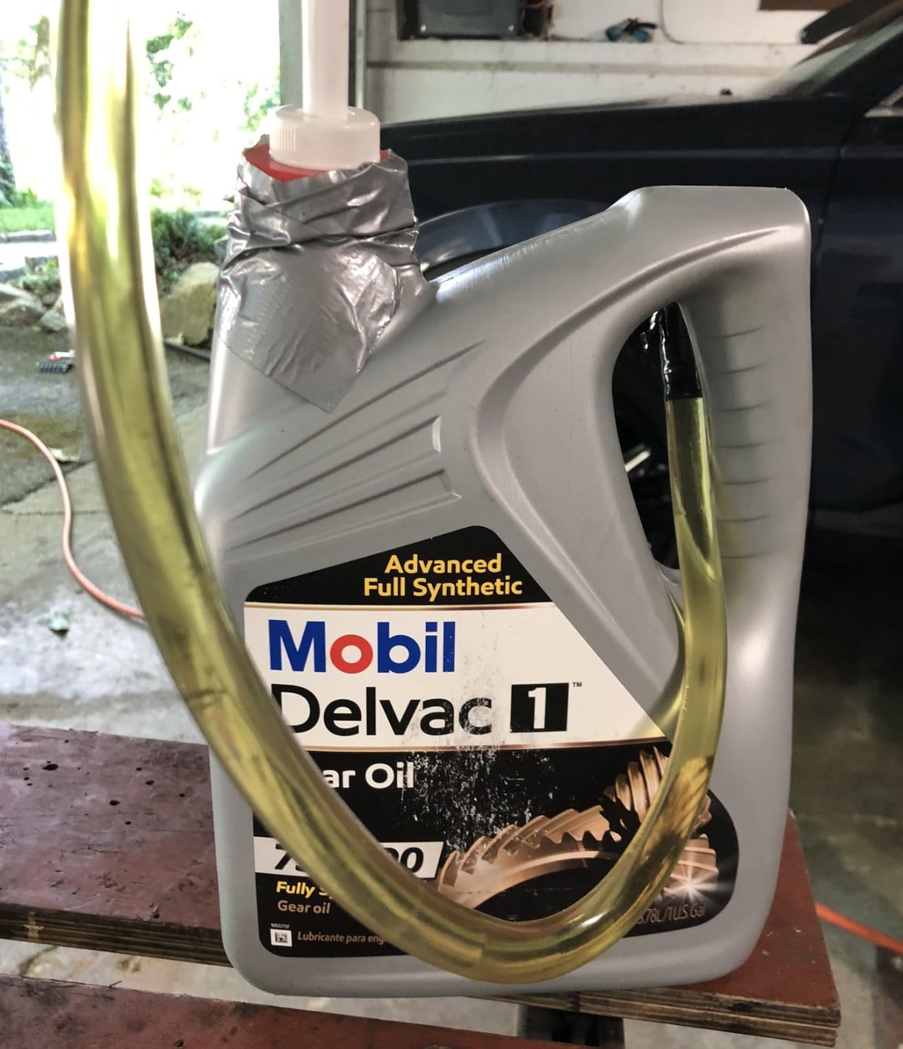 Slippery Pete Fluid Pump for Gallon Bottles and Wide Mouth Quart Bottles - Transfer Gear Oil, Transmission and Differential Fluid, Antifreeze with This 30cc Hand Pump customer photo 2