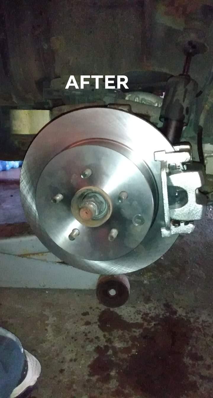 Brake Kit for 2011-2016 Kia Optima 2011-2015 Hyundai Sonata | Disc Brake Rotors Ceramic Brake Pads Front and Rear 2012 2013 2014 Replacement 11.81 inch Front and 11.18 inch Rear customer photo 1