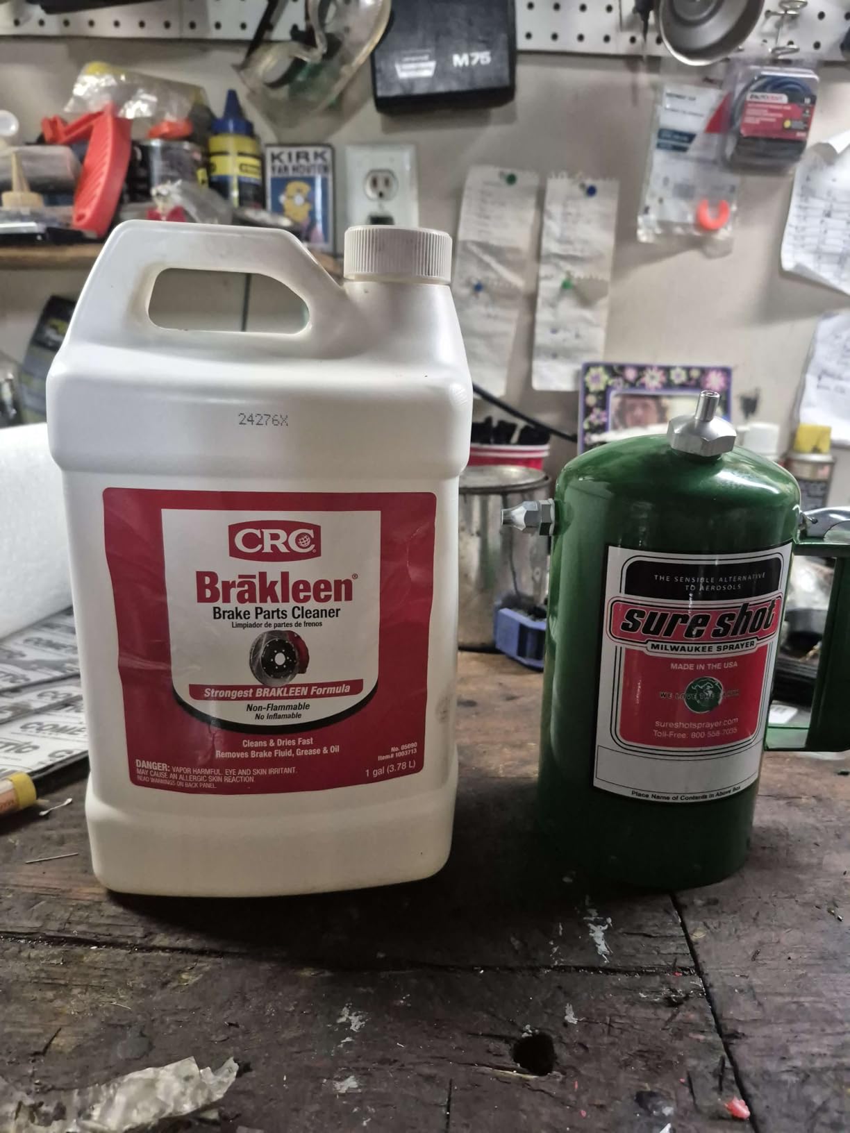 CRC Brakleen 1003663 Brake Cleaner Spray BPC Pro Series Non-Chlorinated 50 State Formula, 20 oz customer photo 2