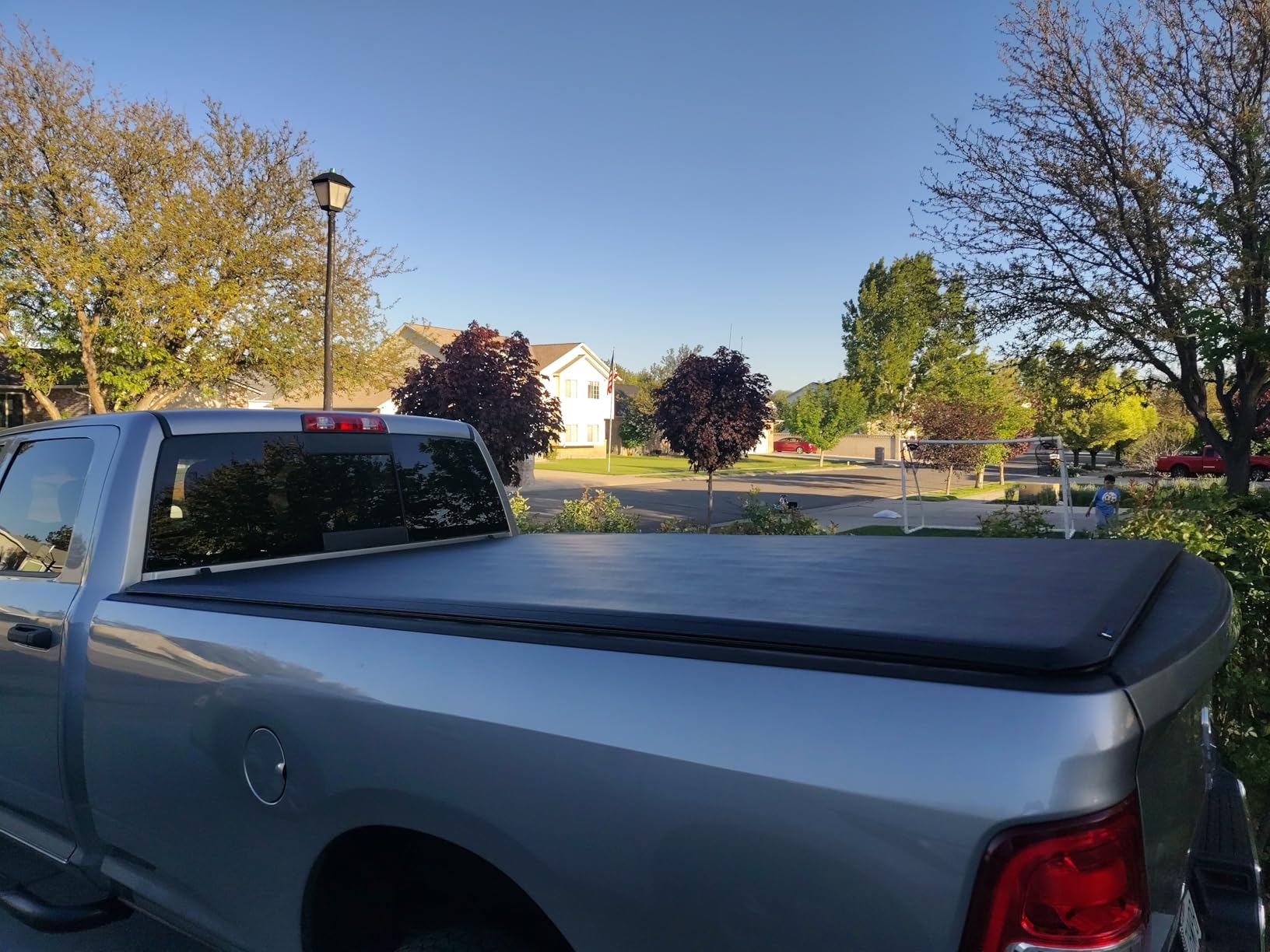 Tyger Auto T1 Soft Roll-up Truck Bed Tonneau Cover Compatible with 2019-2026 Ram 1500 (Not Fit 19-24 Classic) | 5'7