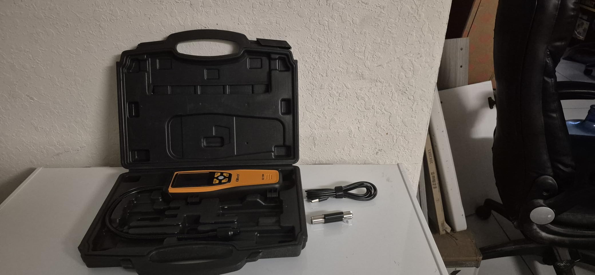 Elitech HVAC Refrigerant Leak Detector Heated Diode Sensor Halogen Freon Sniffer, Air Conditioning Detection, R22 R410A R134A R1234YF CFCs HCFCs HFCs, ILD-100H customer photo 1