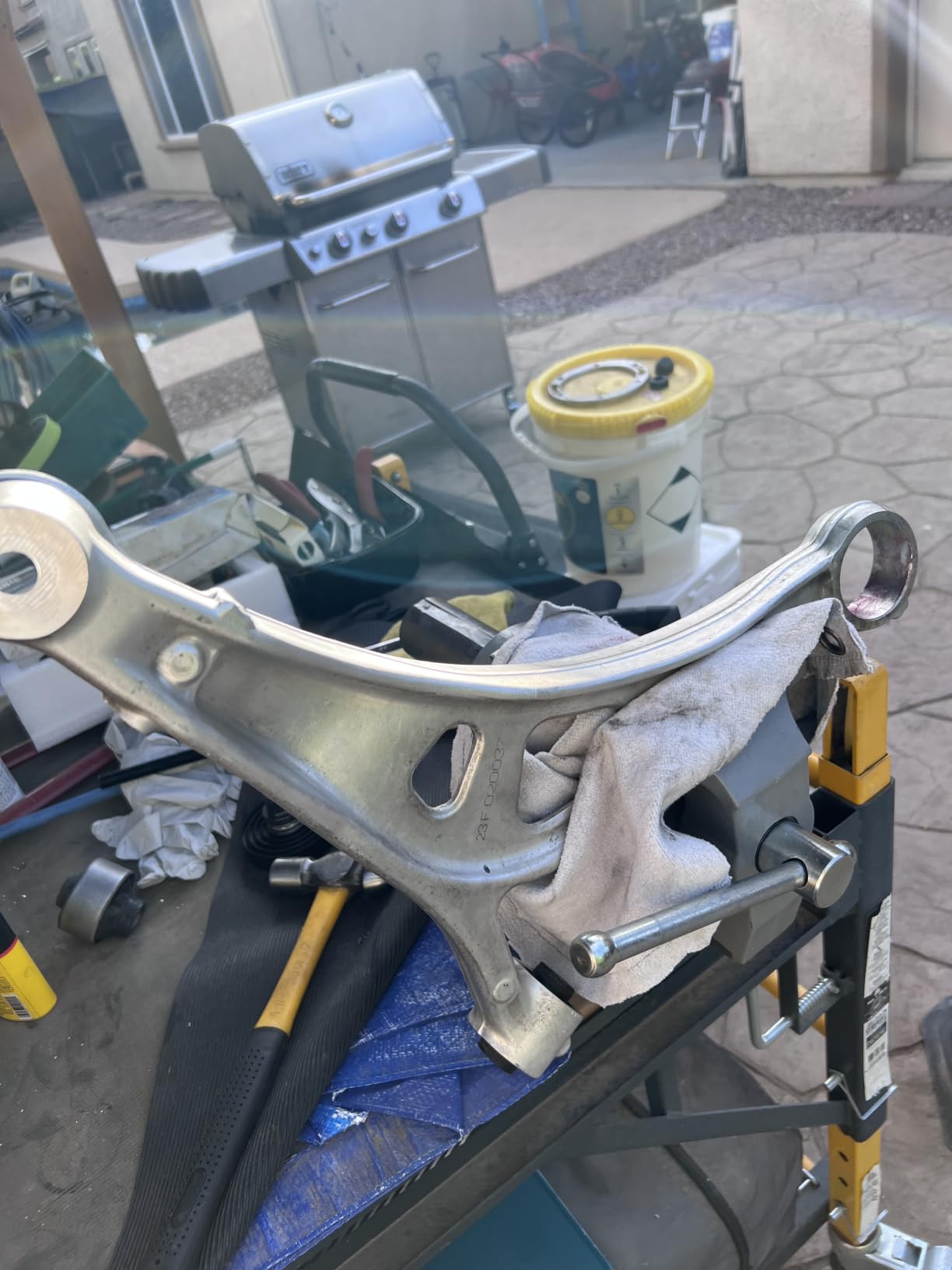 DAYUAN Universal Press Pull Sleeve Remove Install Bushes Bearings Tool Kit - Drop Forged Steel, Universal Fit for Cars LCV & HGV customer photo 2