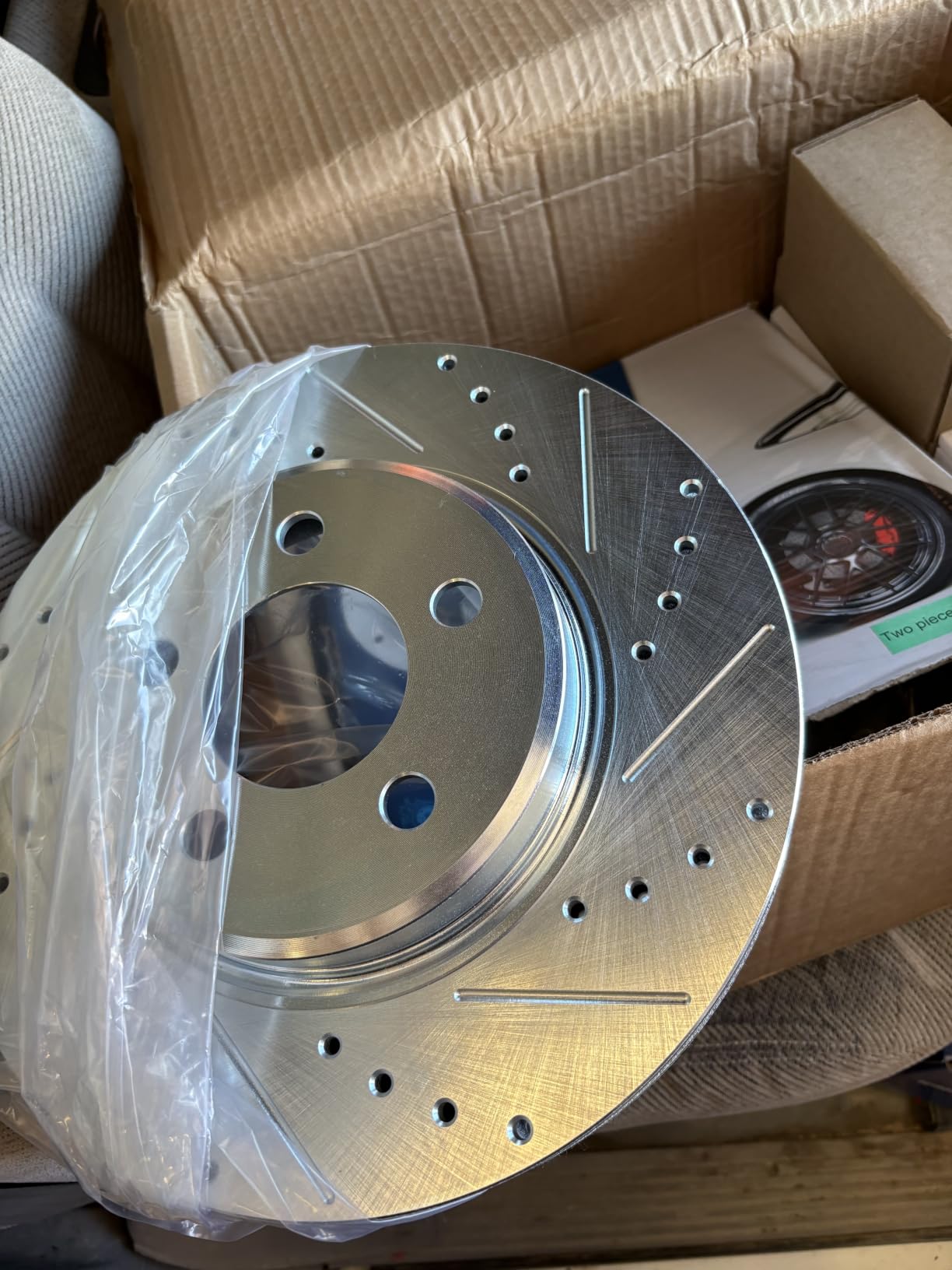 Front and Rear Brake Kit for 2013-2025 Nissan Altima | Drilled and Slotted Brake Rotors Ceramic Brake Pads Replacement 11.65