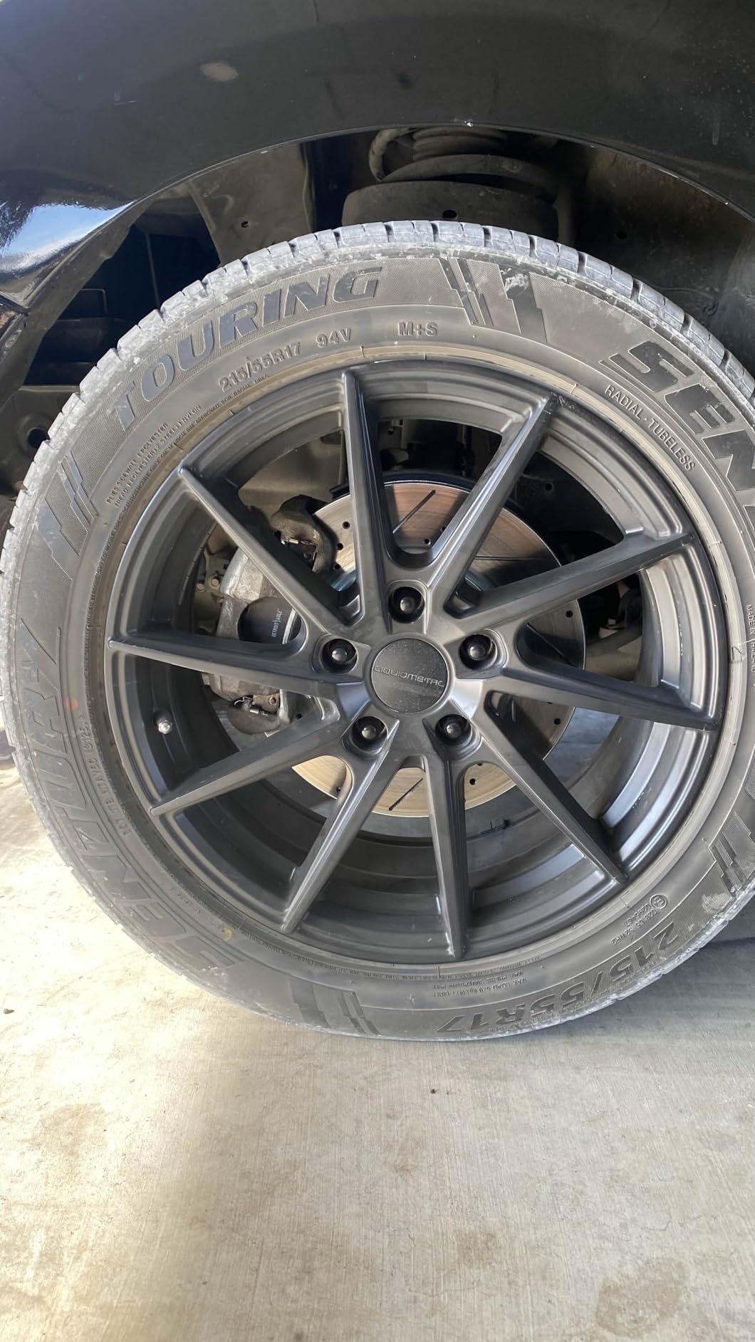 Front and Rear Brake Kit for 2013-2025 Nissan Altima | Drilled and Slotted Brake Rotors Ceramic Brake Pads Replacement 11.65