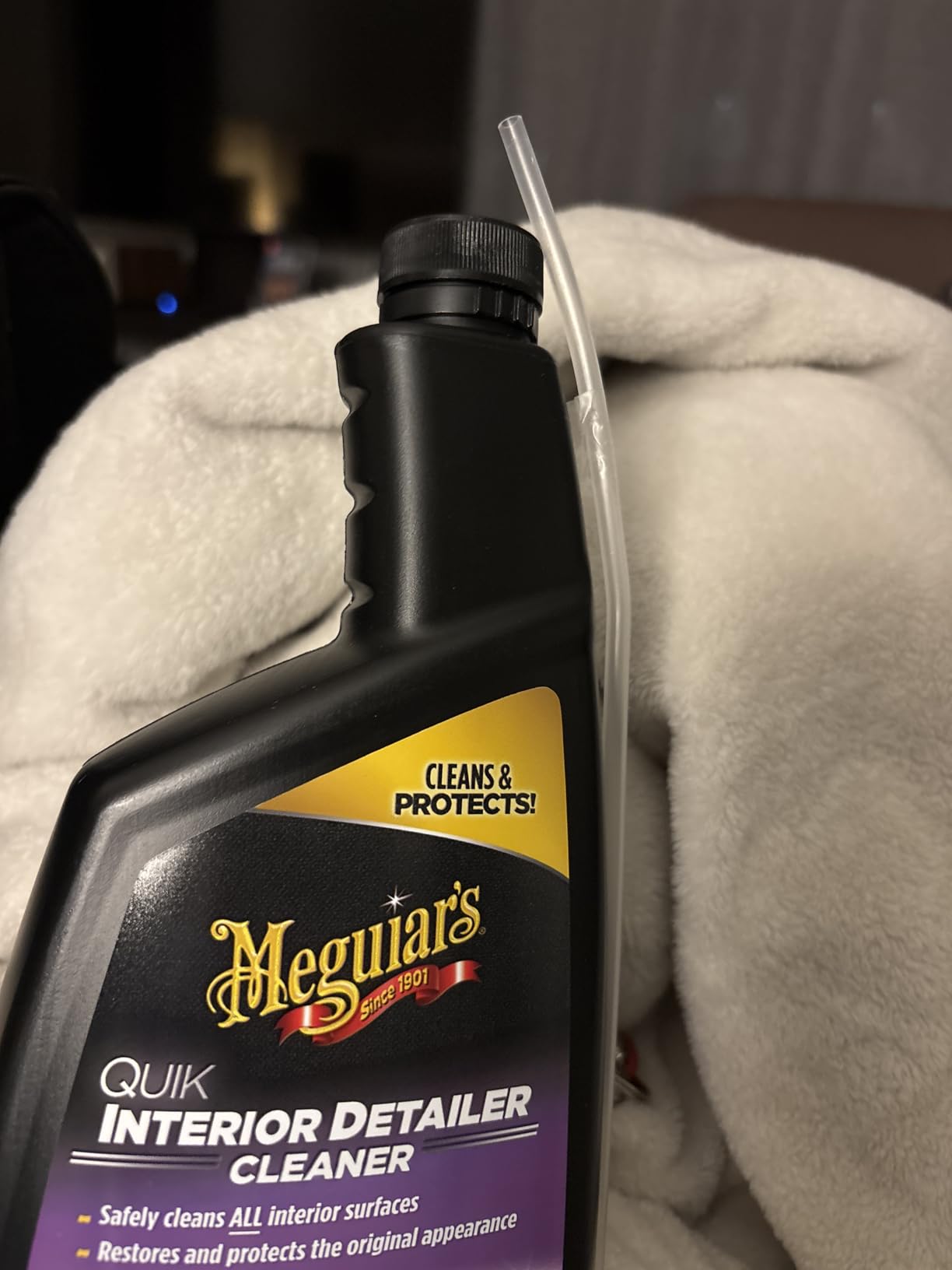 Meguiar's Quik Interior Detailer Cleaner, 24 Oz customer photo 1