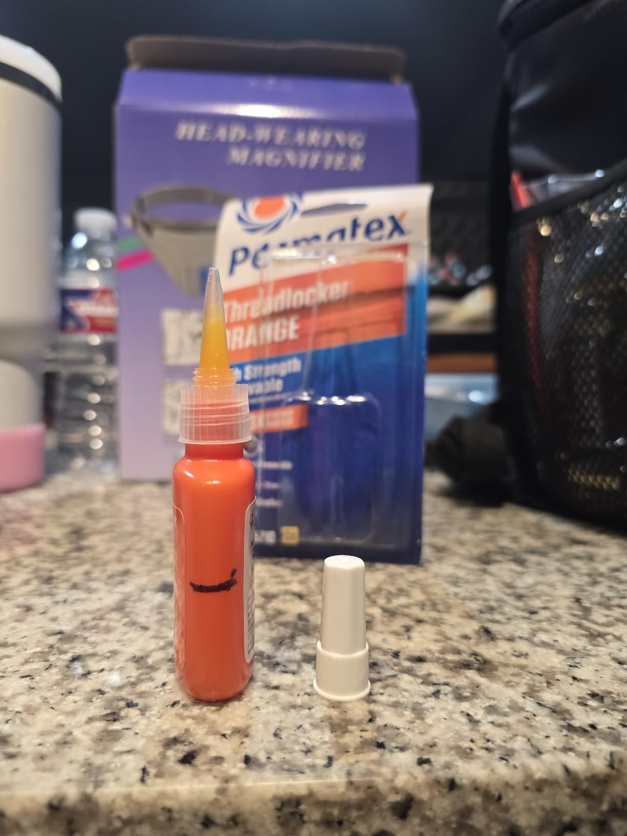 Permatex 25210 High Strength Removable Threadlocker Orange Liquid, 10 ml customer photo 1