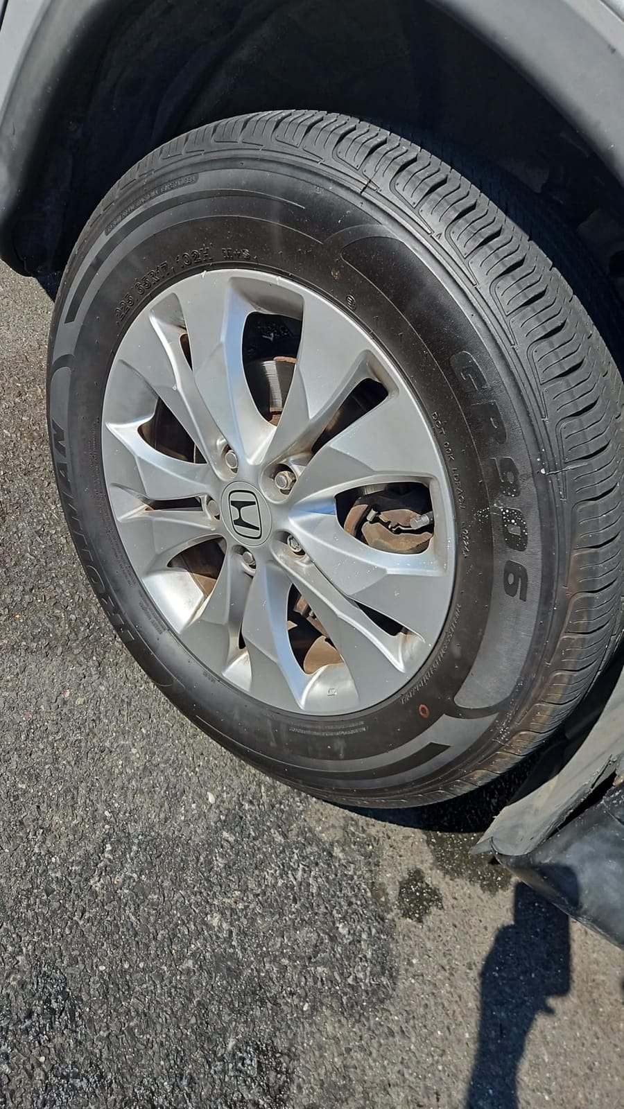 ACT1089A Ultra-Premium Ceramic Front Disc Brake Pads, GREY customer photo 1