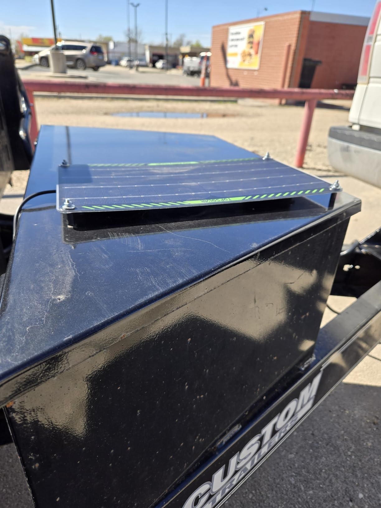Topsolar 10 Watt 12 Volt Solar Trickle Charger 10W 12V Solar Panel Car Battery Charger Portable Solar Battery Maintainer for Car Motorcycle Boat Marine RV + Cigarette Lighter Plug Alligator Clip customer photo 1