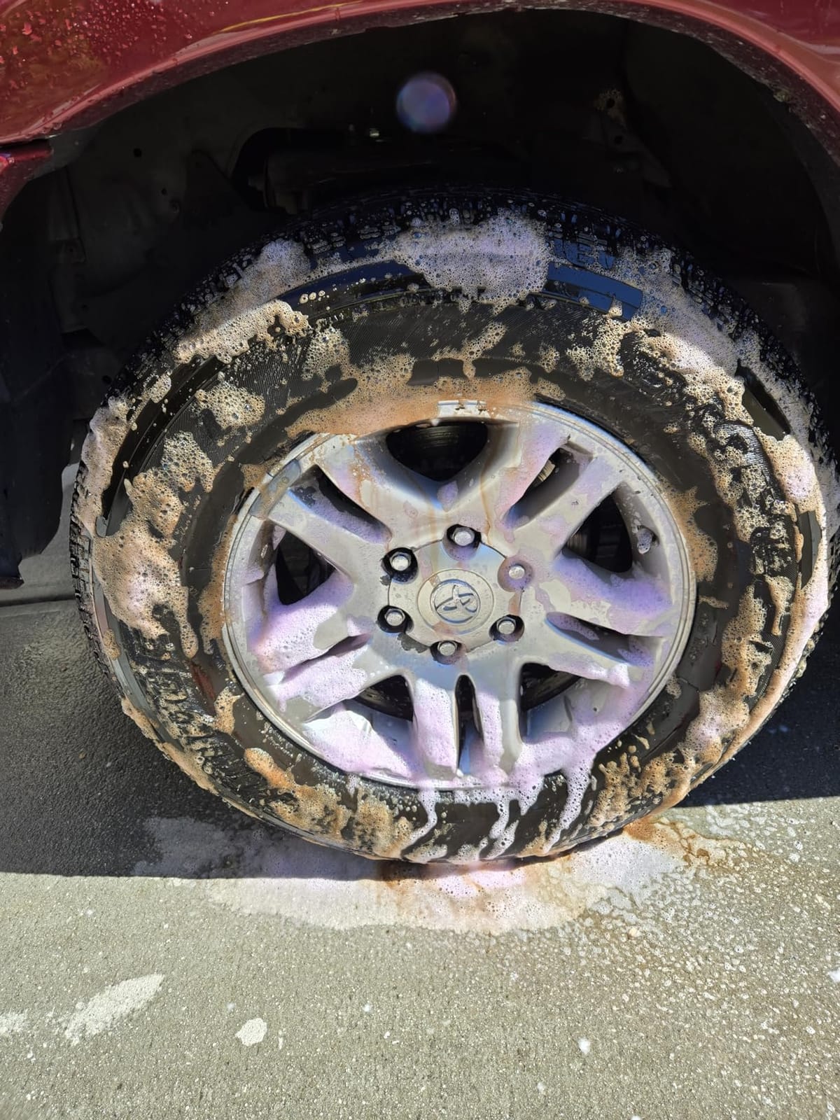 Adam's Polishes Wheel & Tire Cleaner Gallon - Professional All in One Tire & Wheel Car Wash Wheel Well Cleaning Spray for Car Detailing | Safe On Most Rim Finishes customer photo 2