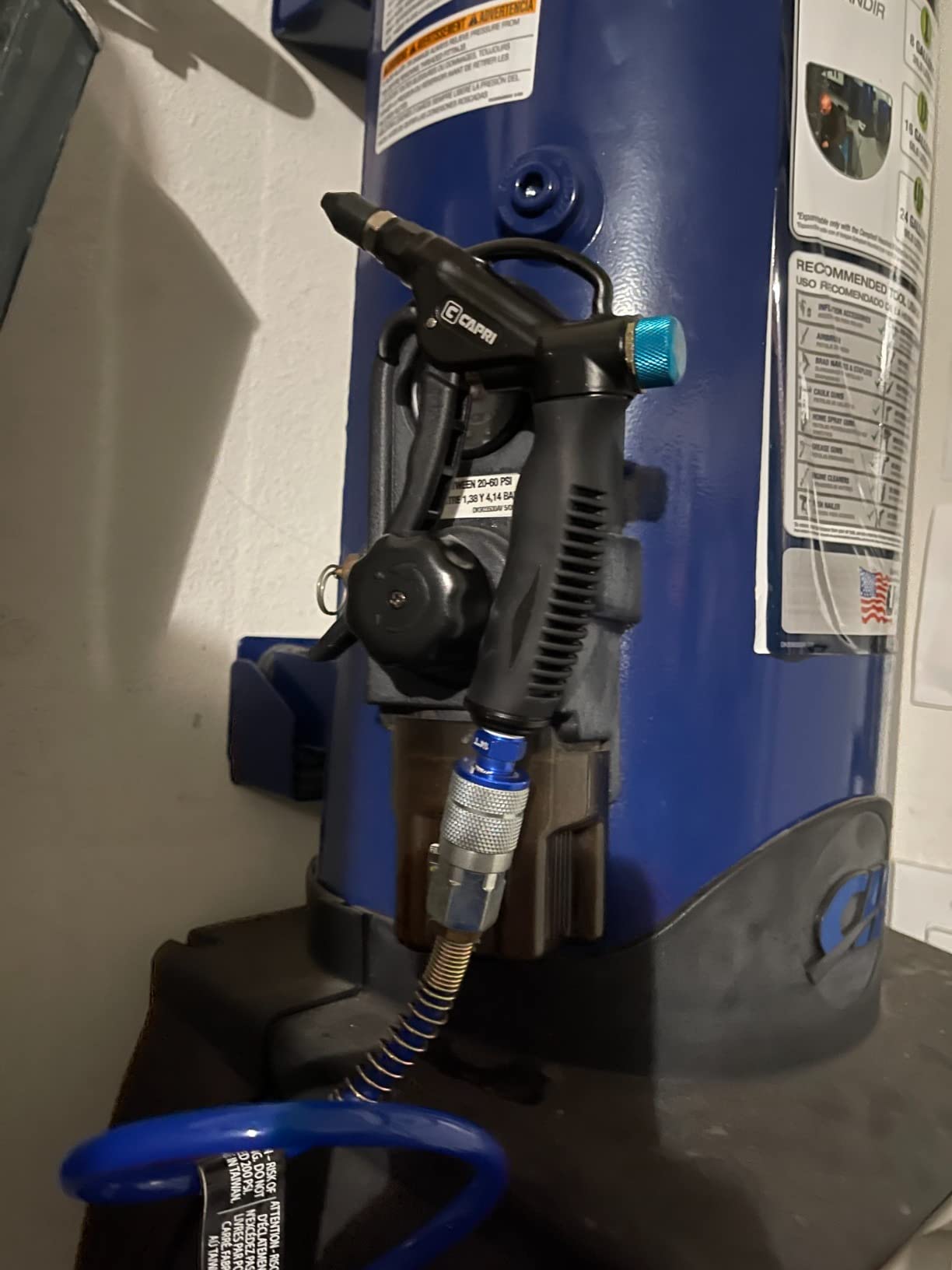 Capri Tools - CP21350 Windstorm EX High Performance Air Blow Gun with Adjustable Air Flow and Extended Nozzle customer photo 1