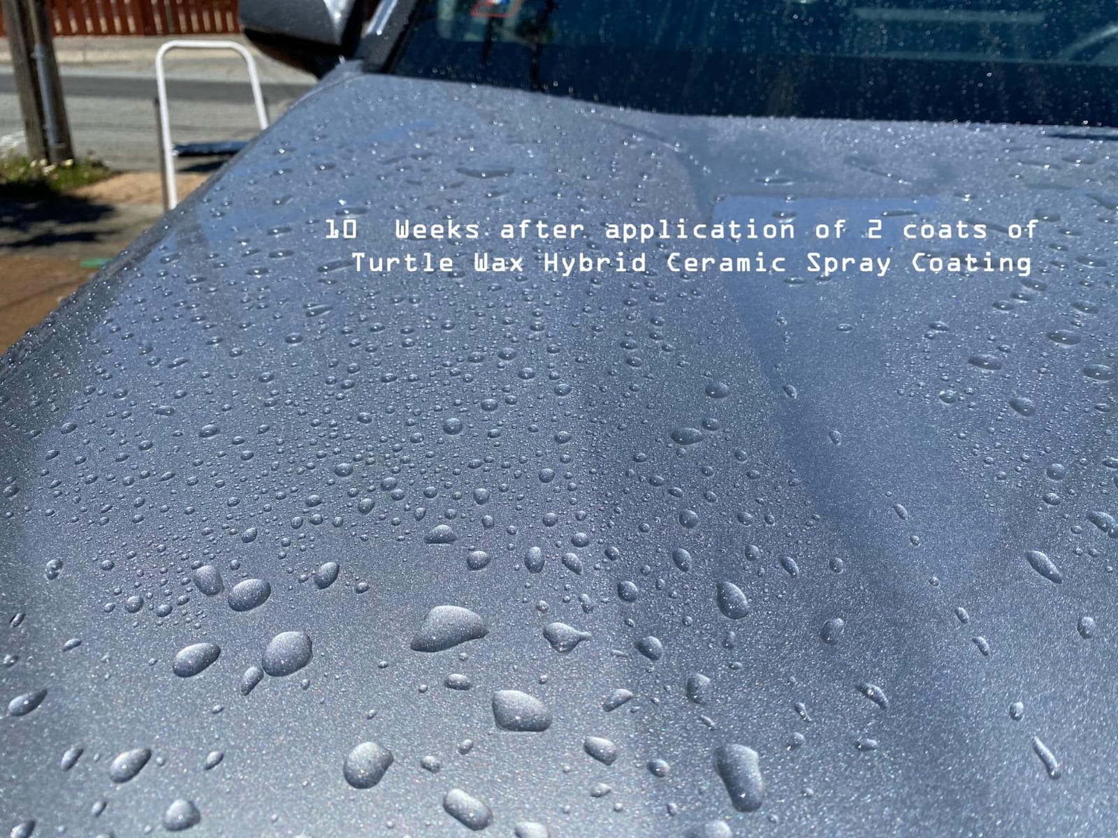Turtle Wax Hybrid Solutions Ceramic Spray Coating, High Shine Car Wax, Offers Durable Paint Protection, Extreme Water Beading Action, Safe for Glass, Wheels, Trim and More, 16 oz (Pack of 1) customer photo 2