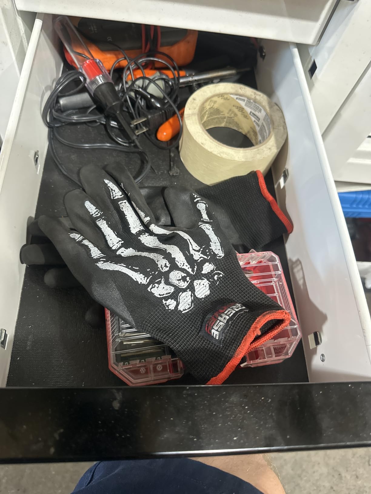 Grease Monkey Bone Series Foam Nitrile Mechanic Gloves with Grip customer photo 1