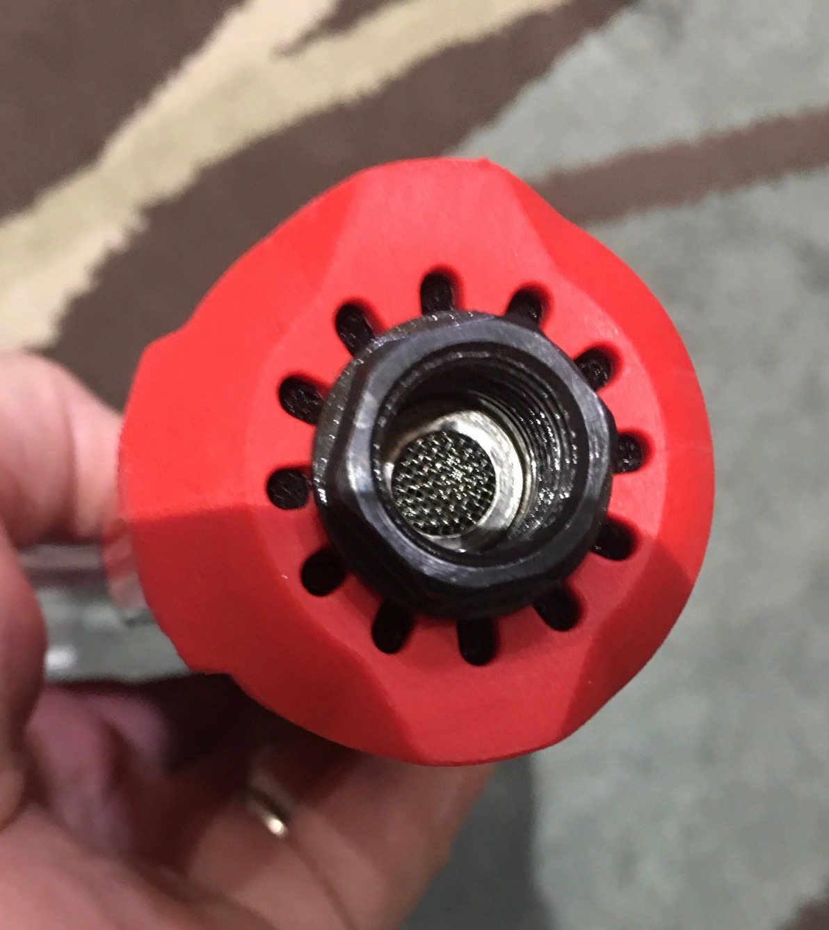 CRAFTSMAN 3/8-in Air Ratchet Wrench, Maximum Torque 50 ft-lbs, Insulated Handle, Easy Access Switch, 4.4 SCFM at 90 PSI customer photo 1