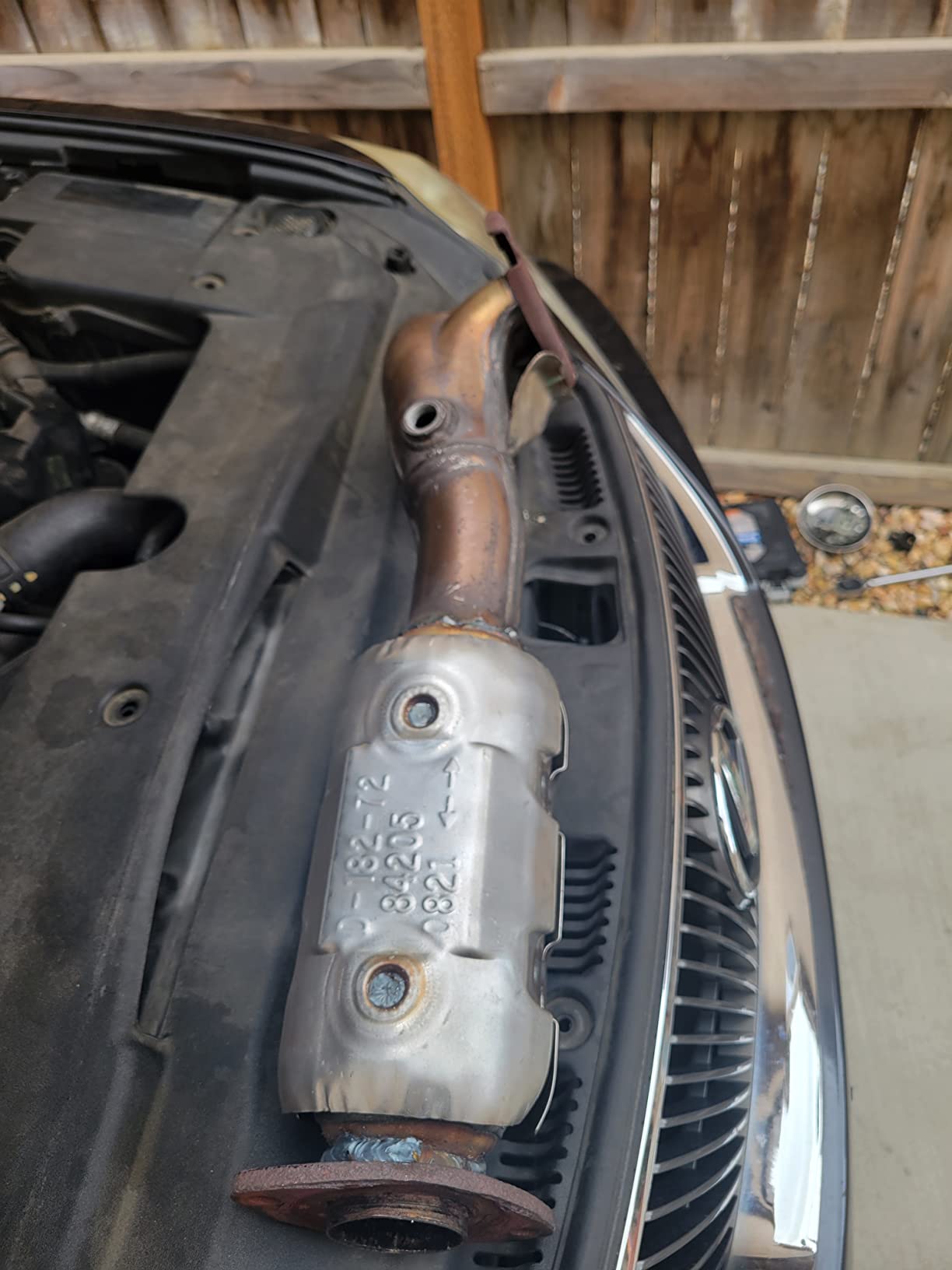 DRiV Walker Catalytic Converter - 84205 - Heavy Duty with Stainless Steel Body - Aluminized Pipe Design customer photo 2
