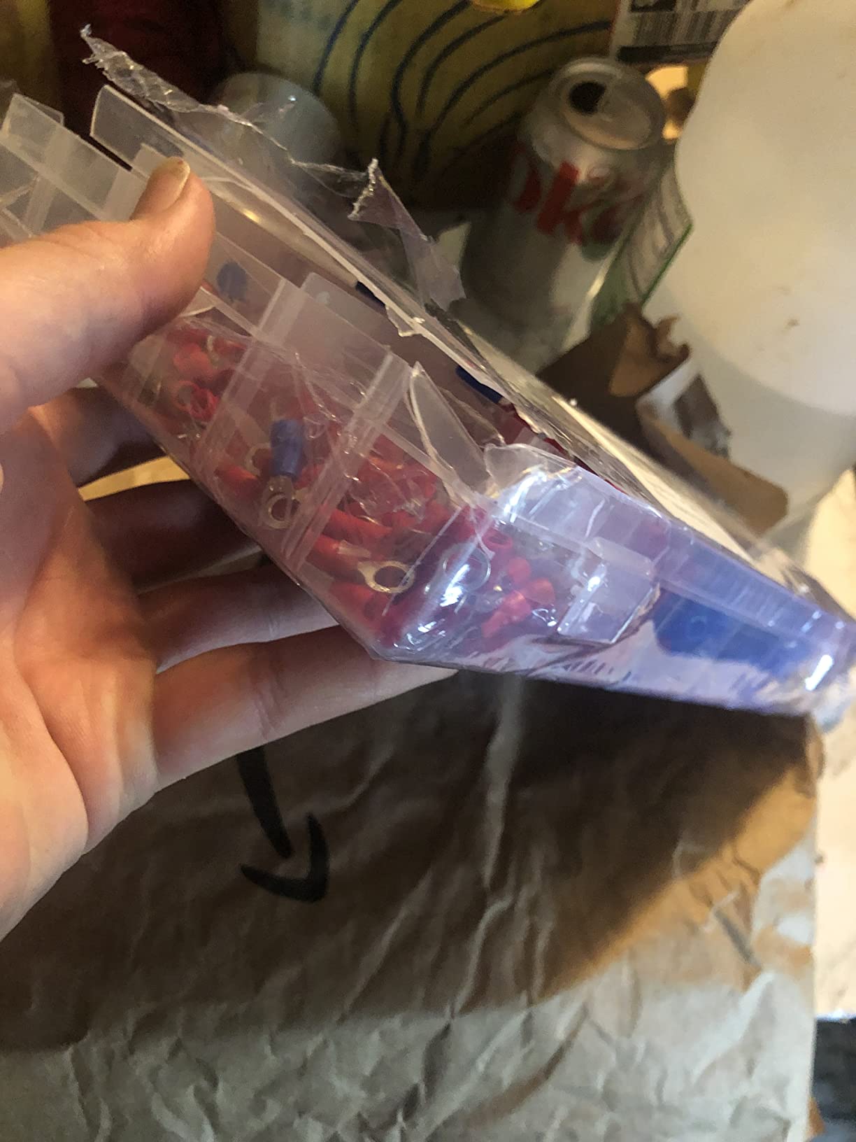 Qibaok 1500pcs Wire Connectors, Insulated Electrical Wire Terminals, Copper Ring, Butt, Spade, Fork Connector Kit, Red, Blue, Yellow customer photo 2