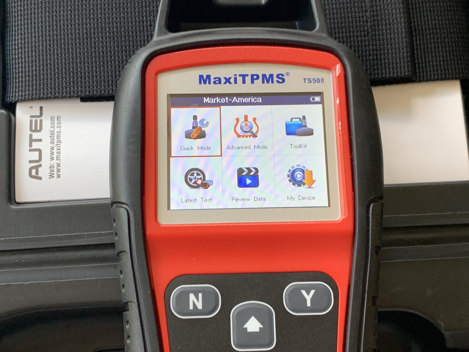 Autel MaxiTPMS TS508WF TPMS Relearn Tool, Activate/Diagnosis All Sensors | 2026 WiFi Ver. of TS508 TS501 Pro TS408S TS601, Programming Autel MX-Sensor 315/433MHz, Read/Clear DTCs, Quick & Advance Mode customer photo 2
