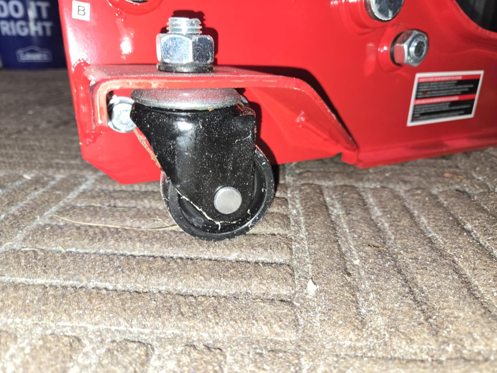 BIG RED AT84007R Torin Hydraulic Low Profile Service/Floor Jack with Dual Piston Quick Lift Pump, 4 Ton (8,000 lb) Capacity, Red customer photo 2