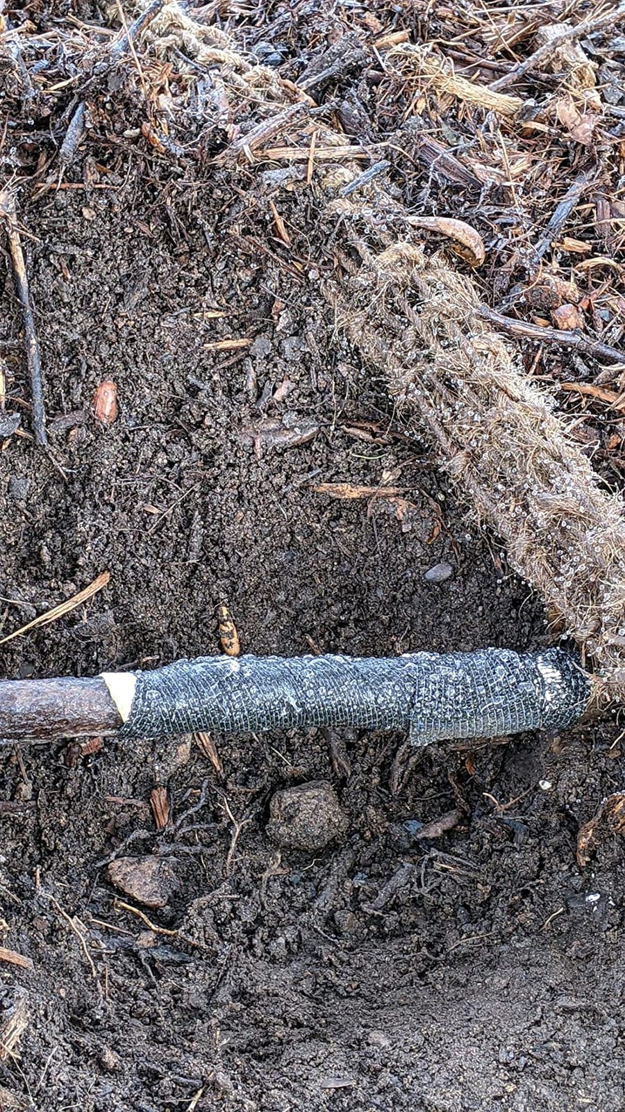 FiberWeld Pipe Repair Cast 2x48 Inch - High Strength Adhesive Fiberglass Wrap - White customer photo 1