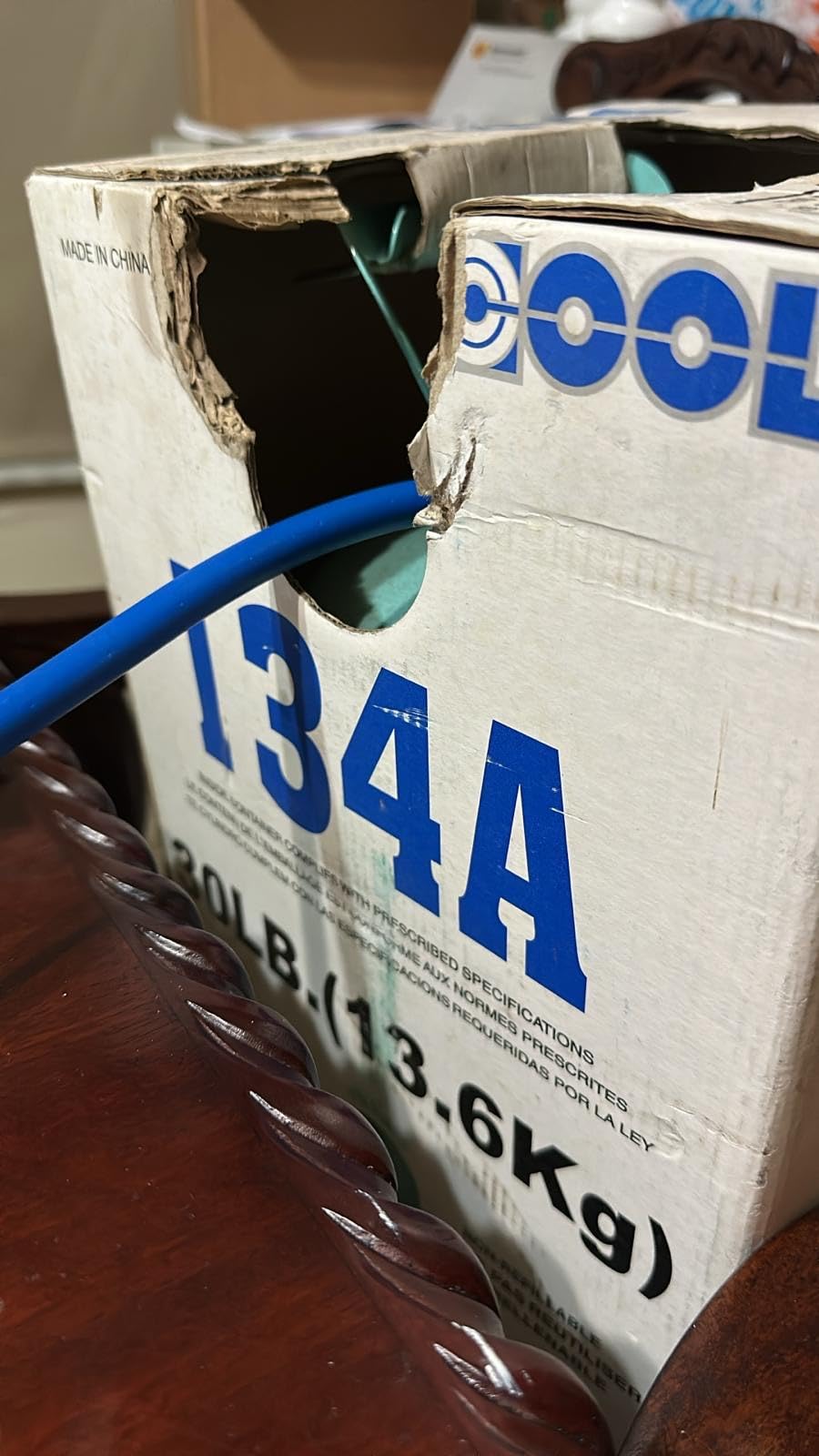 Lichamp A/C R134A Refrigerator Freon Recharge Kit with Bullet Piercing Valve, Piercing and Self-Sealing Can Tap 134A customer photo 2
