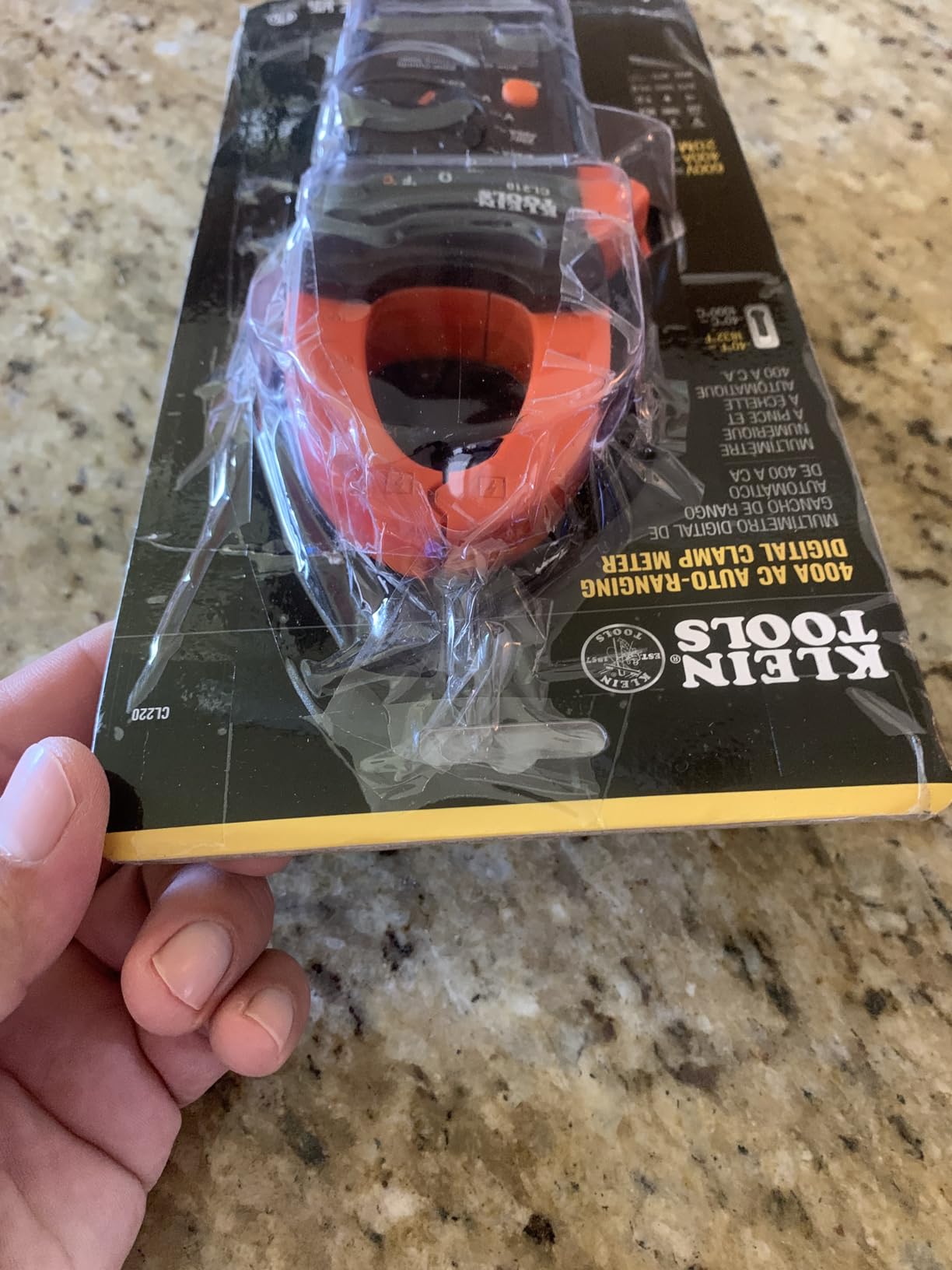 Klein Tools CL220 Digital Clamp Meter, Auto-Ranging 400 Amp AC, and Temp customer photo 2