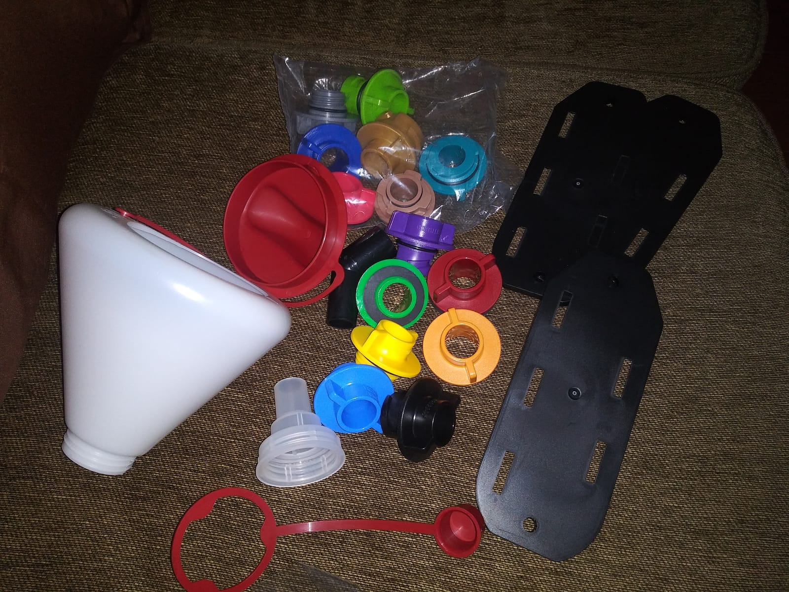Lisle 19912 Multi-Application Oil Funnel Set, 14 Pc., Green customer photo 2