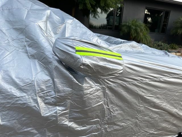 Car Cover, SUV Waterproof Car Covers for Automobiles All Weather | UV Hail Protection, Snowproof Full Car Cover, Outdoor Full Cover, Universal Fit SUV Up to 190'' customer photo 1