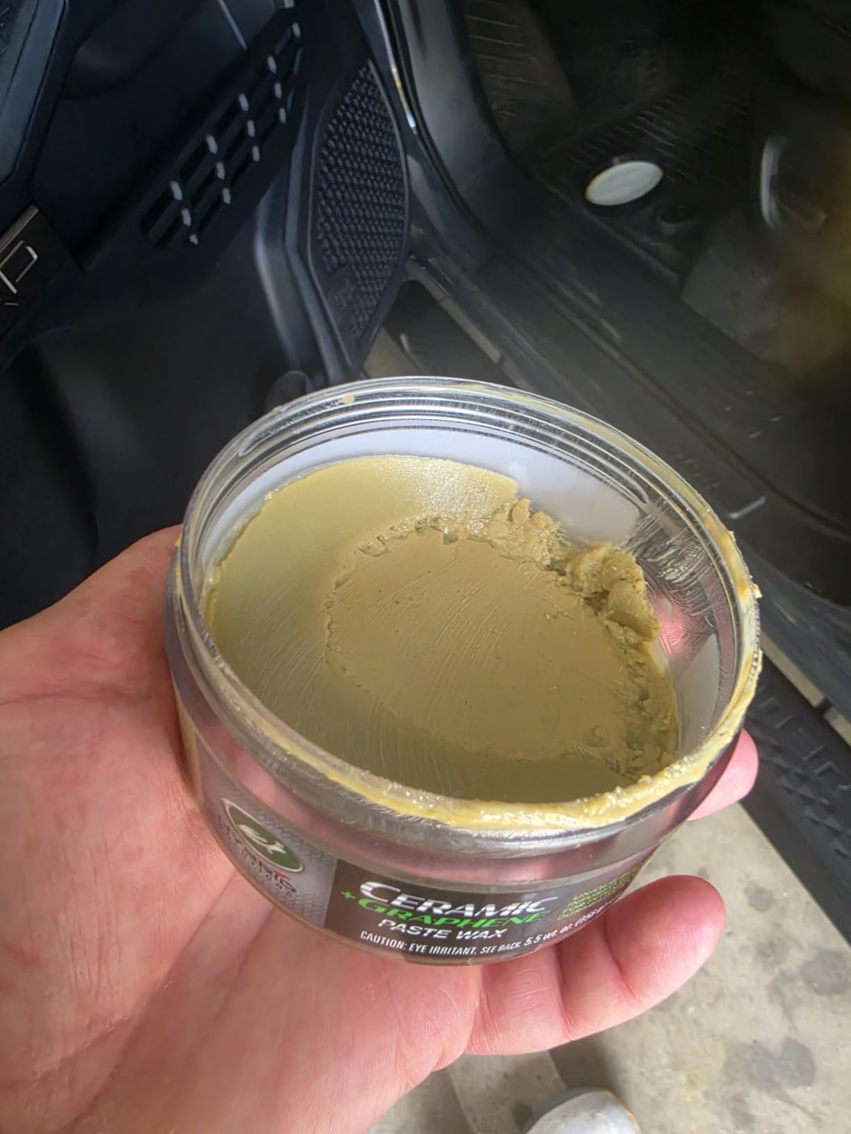 Turtle Wax Hybrid Solutions Ceramic Graphene Paste Wax, 5.5 oz. (Pack of 1) | High Gloss Shine Car Wax, Ceramic Coating Paint Protection & Extreme Water Beading, Safe for Glass, Wheels, Trim & More customer photo 2