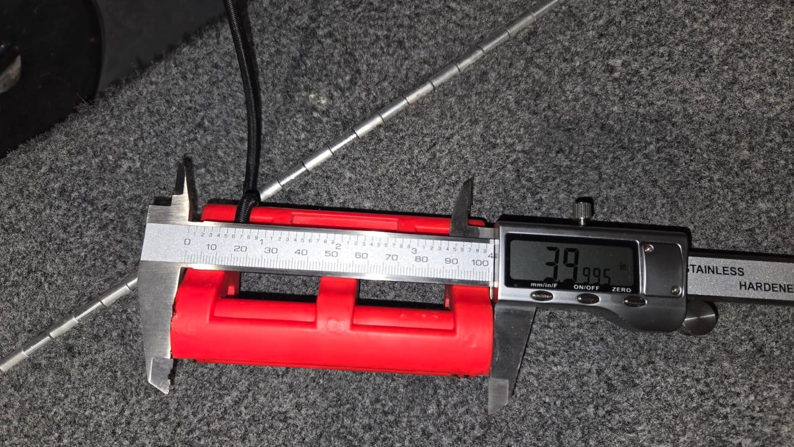 Digital Caliper Measuring Tool, Stainless Steel Vernier Caliper Digital Micrometer with Large LCD Screen, Easy Switch from Inch Metric Fraction, 6 Inch Caliper Tool for DIY/Household customer photo 2