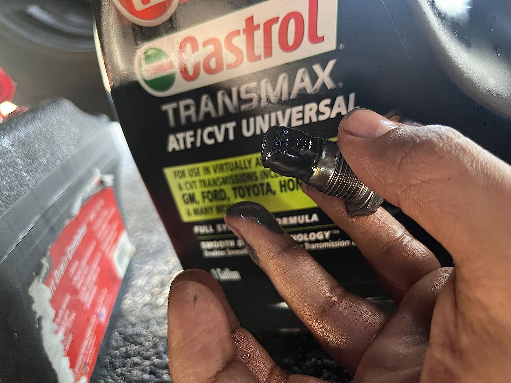 Castrol Transmax ATF/CVT Universal Automatic Transmission Fluid, 1 Gallon customer photo 2
