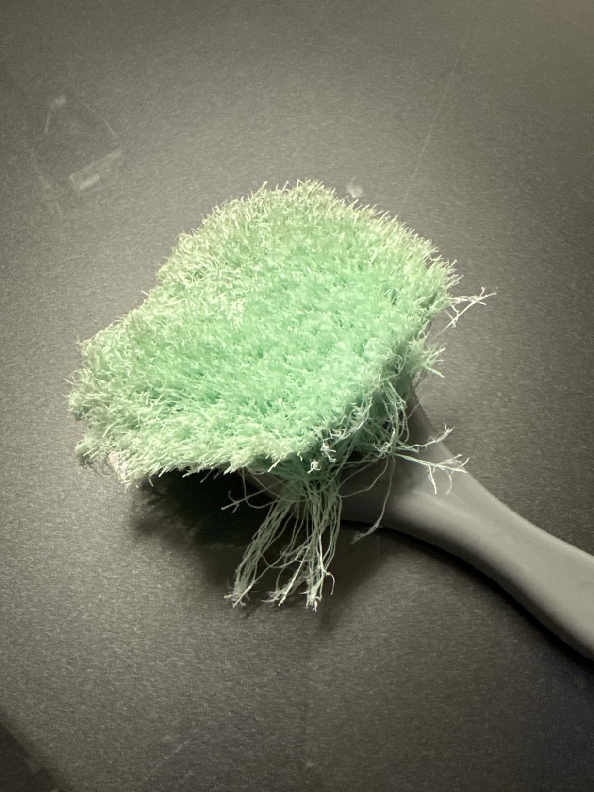 Chemical Guys, Wheelie Wheel & Exterior Brush for Rims & Tires, Soft, Green | Soft synthetic bristles clean rims, tires, grilles and emblems, safe on all wheel finishes with an easy grip customer photo 2