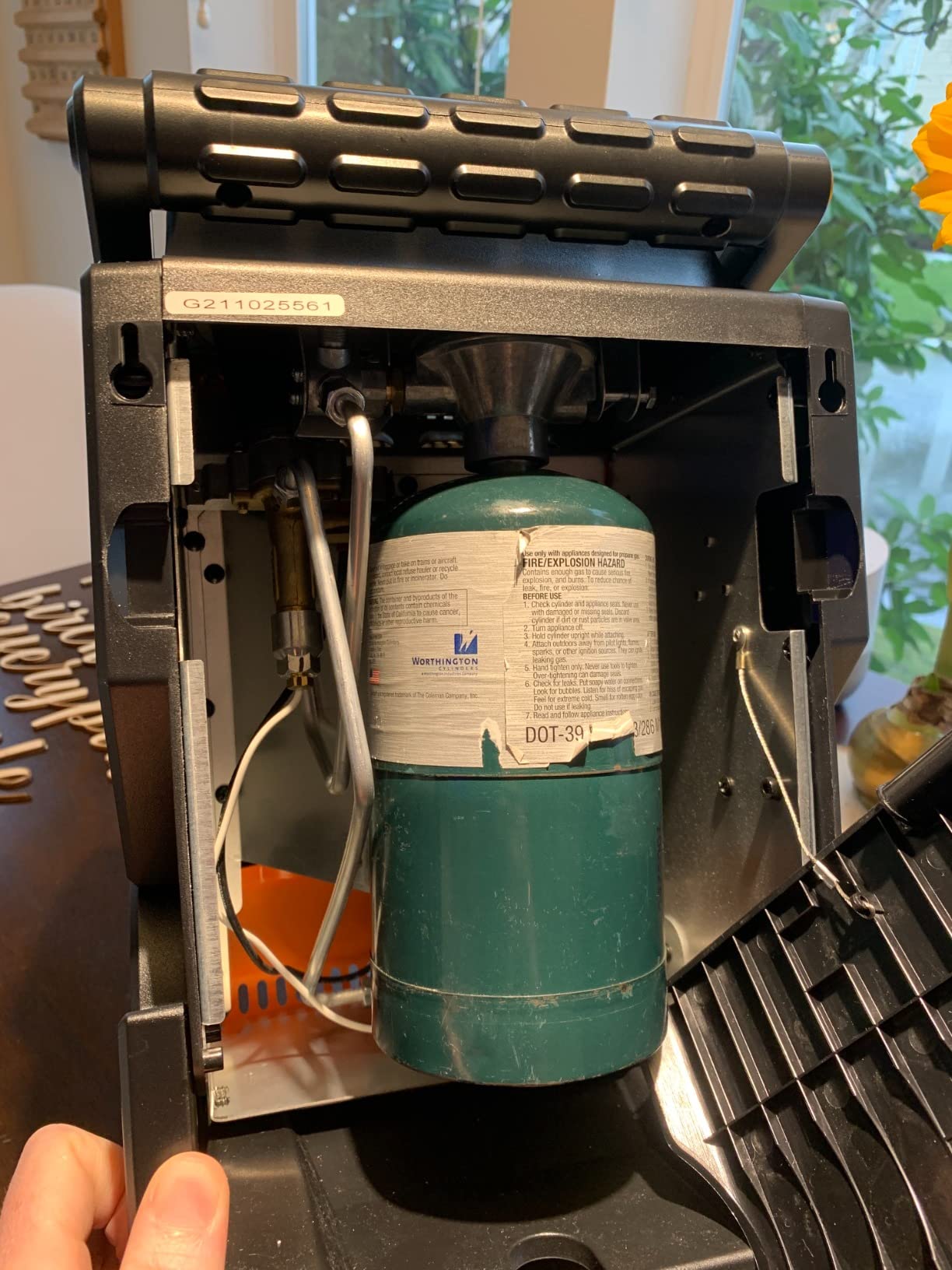 Heat Hog 9,000 BTU Portable Propane Radiant Space Heater customer photo 2