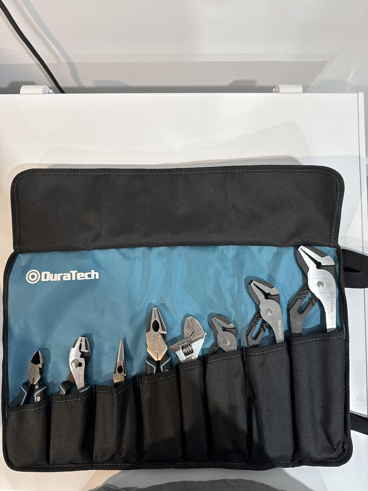 DURATECH 8-Piece Pliers Set with Rolling Pouch, Premium Cr-V/Cr-Ni Construction customer photo 2
